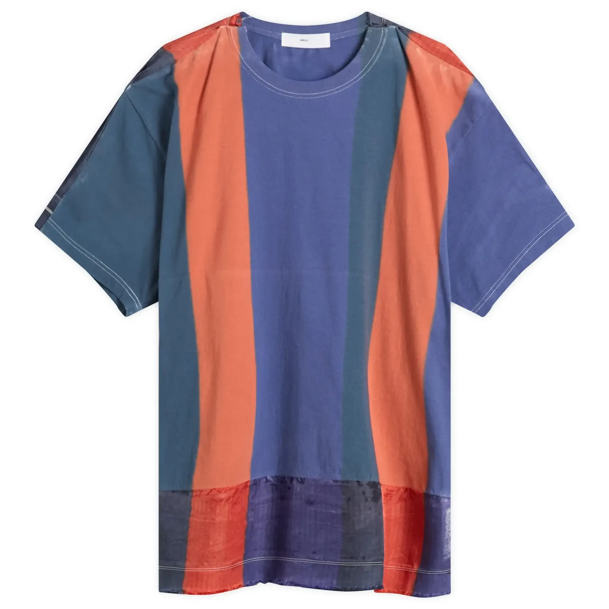 TOGA ARCHIVES Women's Panel T-Shirt Blue