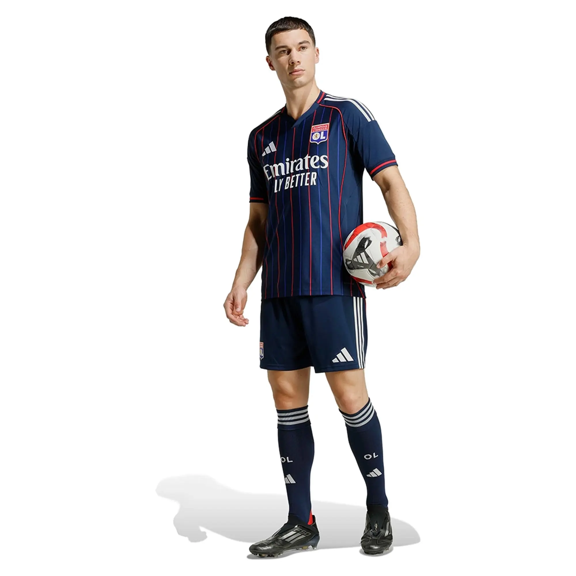 Adidas Olympique De Lyon 25/26 Away Shorts