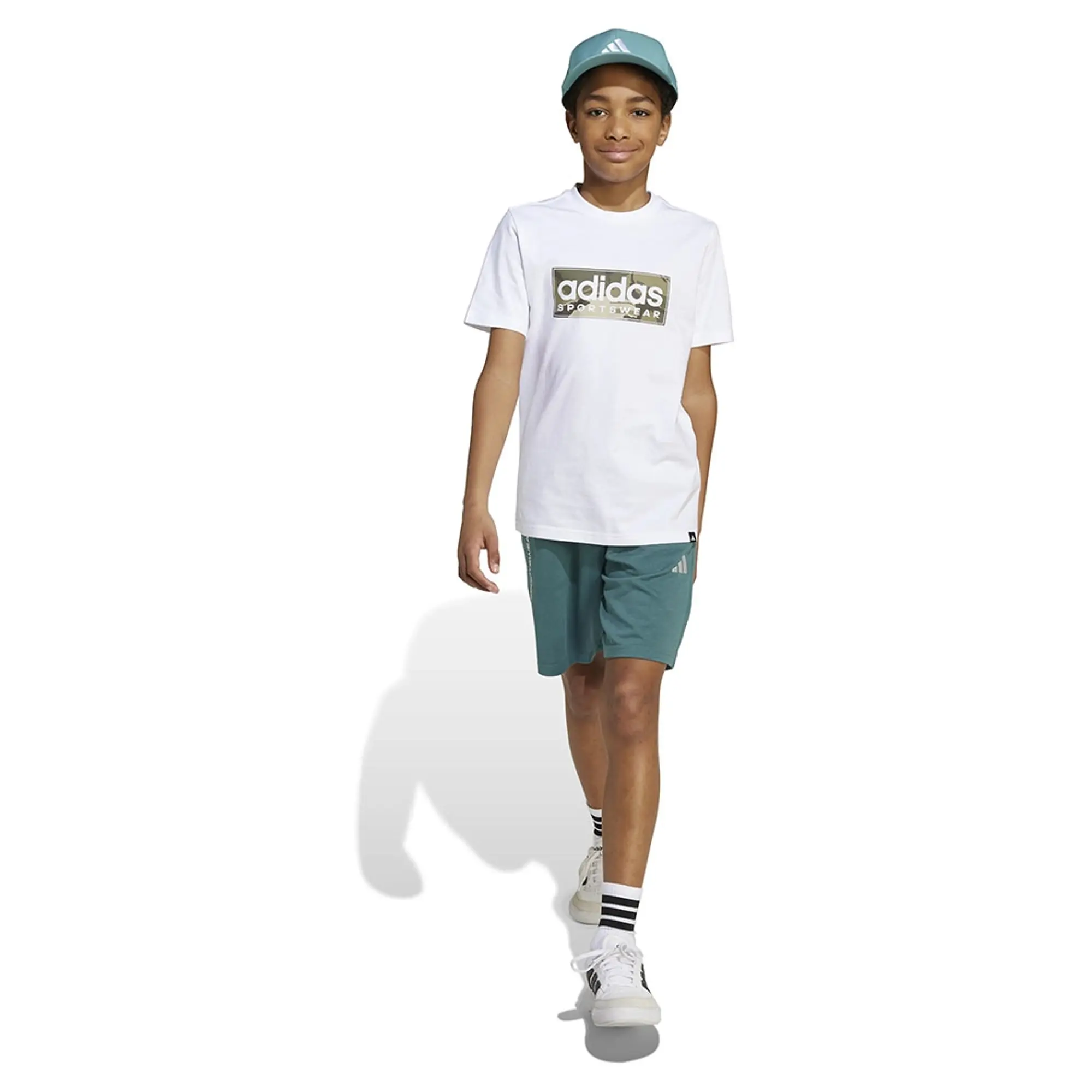 Adidas French Terry Slogan Shorts