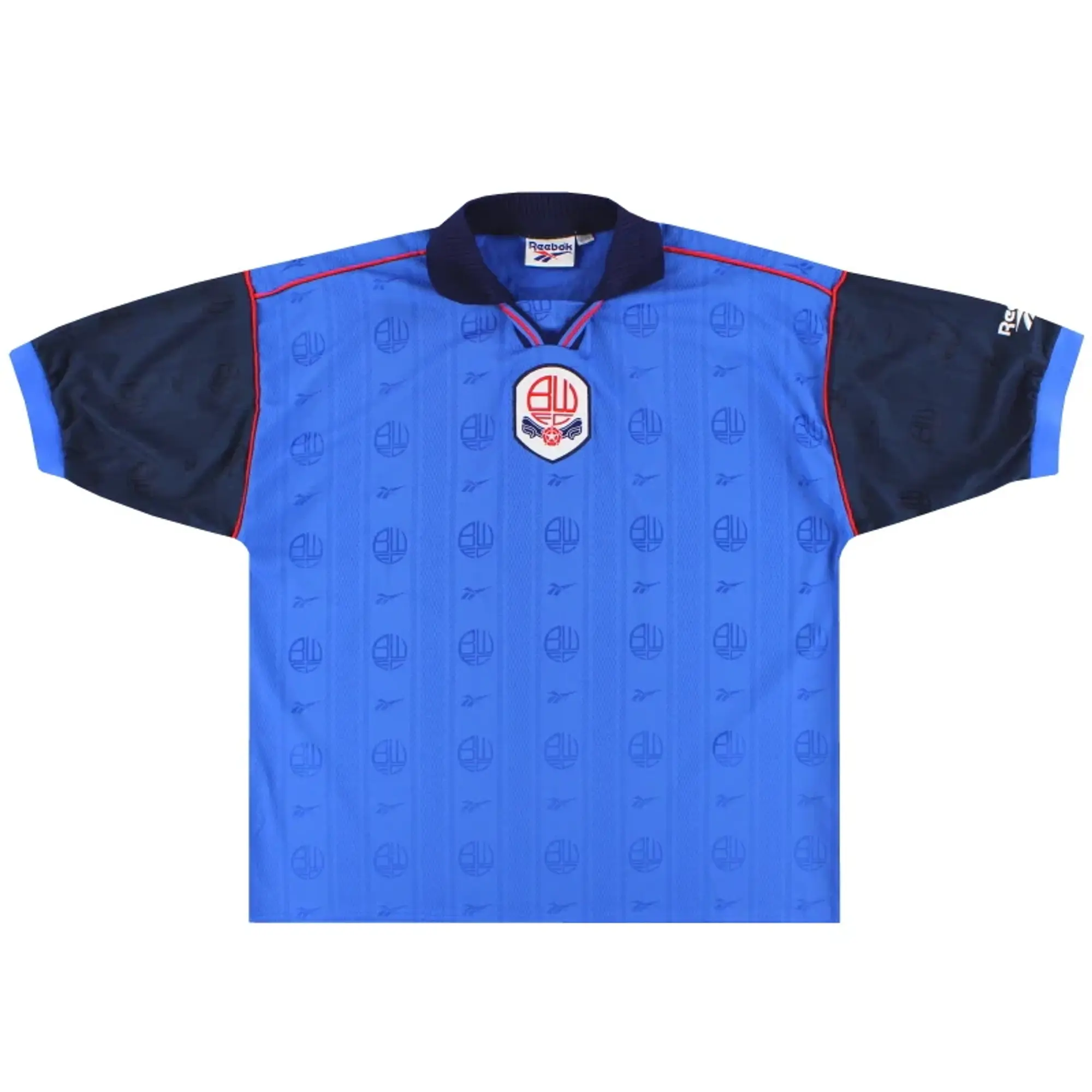 1995-97 Bolton Reebok Away Shirt *Mint* XL - Bolton Wanderers / Mint 