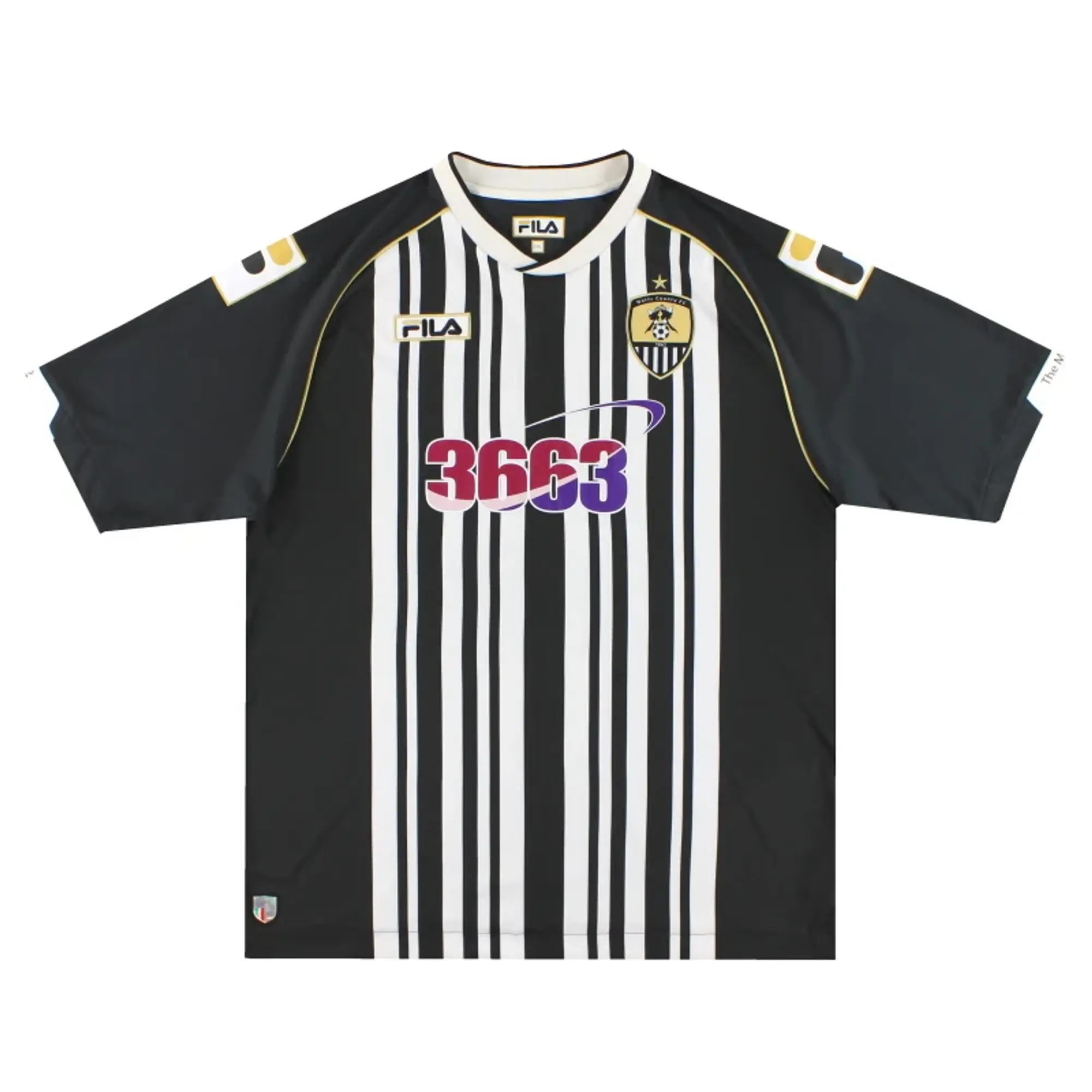 2013-14 Notts County Fila Home Shirt XXL - Notts County / Excellent 