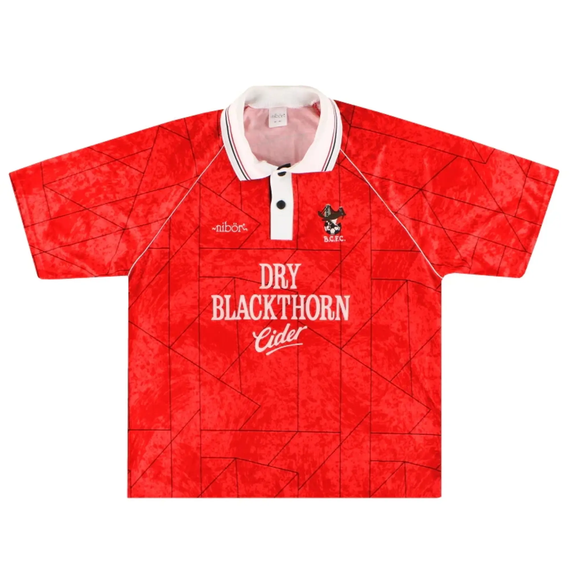 1993-94 Bristol City Home Shirt L/XL - Bristol City / Excellent / Large