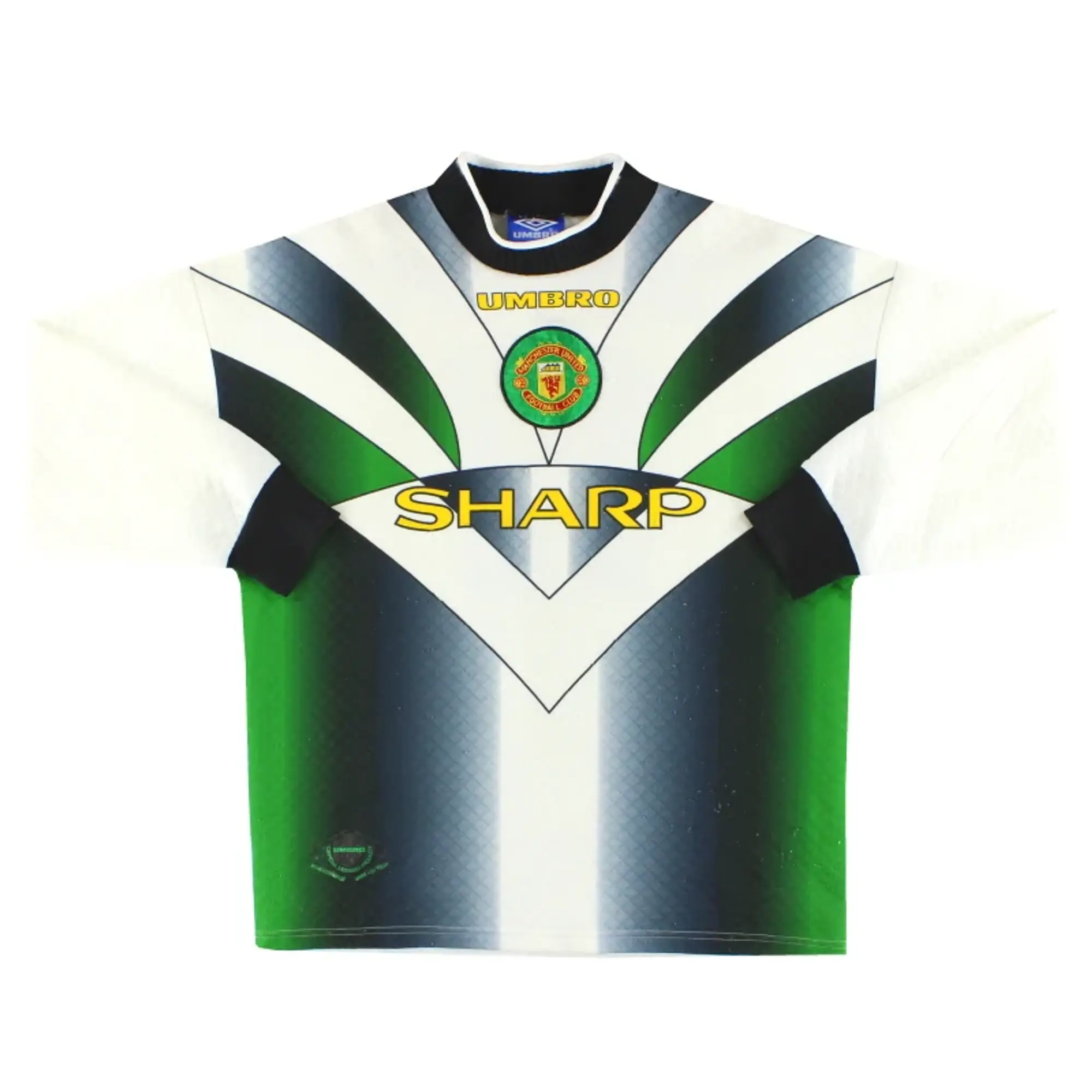 1996-97 Manchester United Umbro Goalkeeper Shirt XXL - Manchester United / Excellent 
