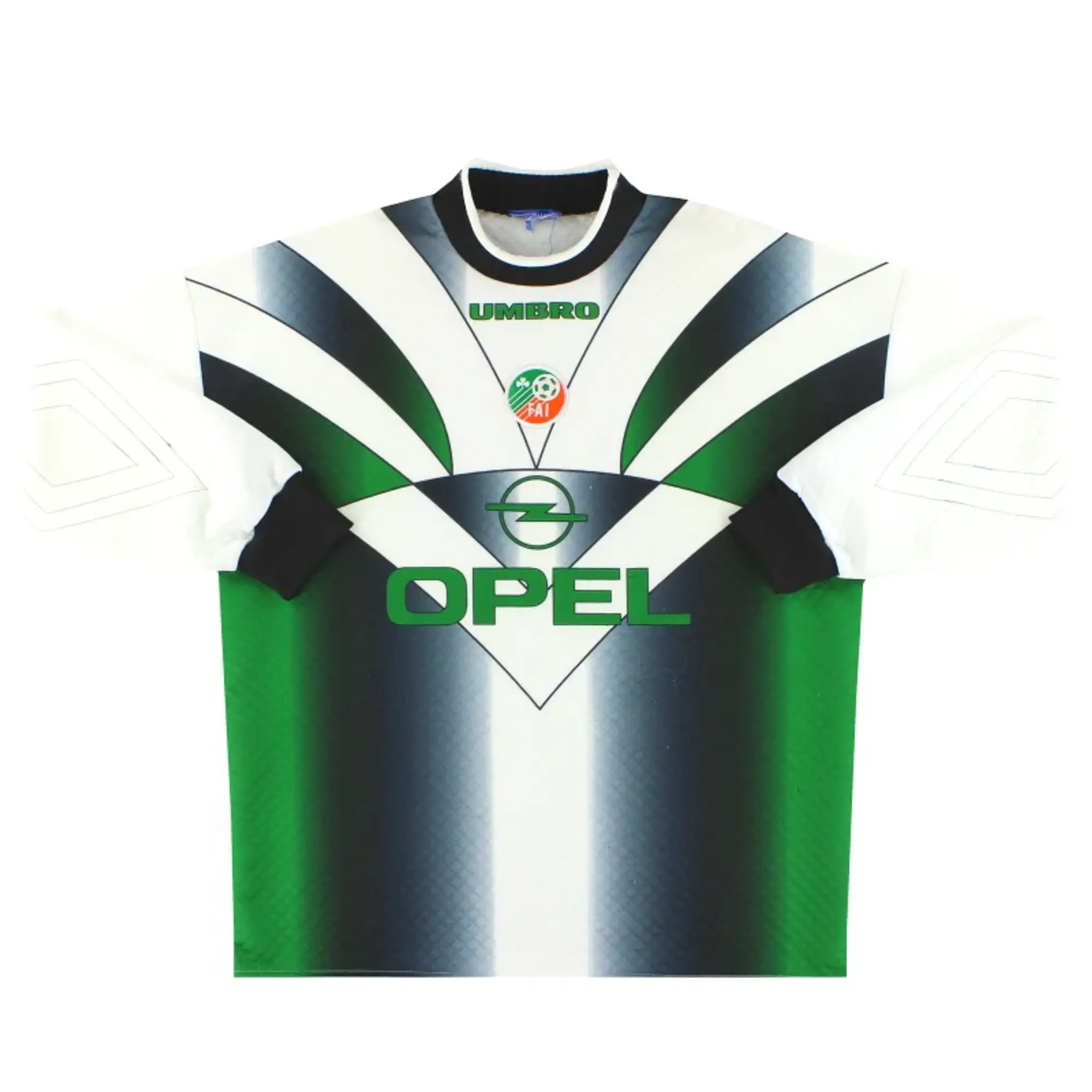1996-98 Ireland Umbro Goalkeeper Shirt XXL - Ireland / Very good 