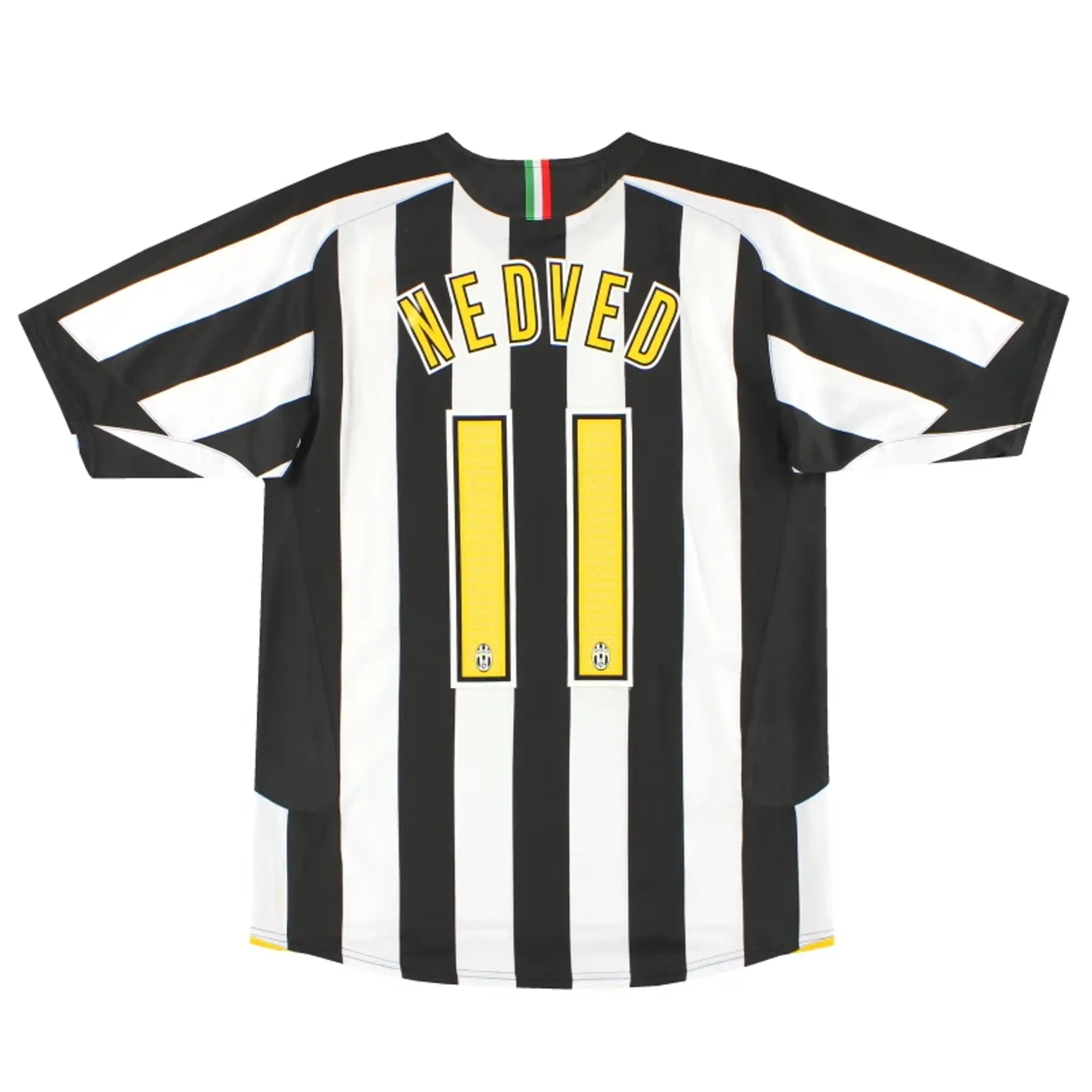 2005-06 Juventus Nike Home Shirt Nedved #11 *As New* M - Juventus / As New 