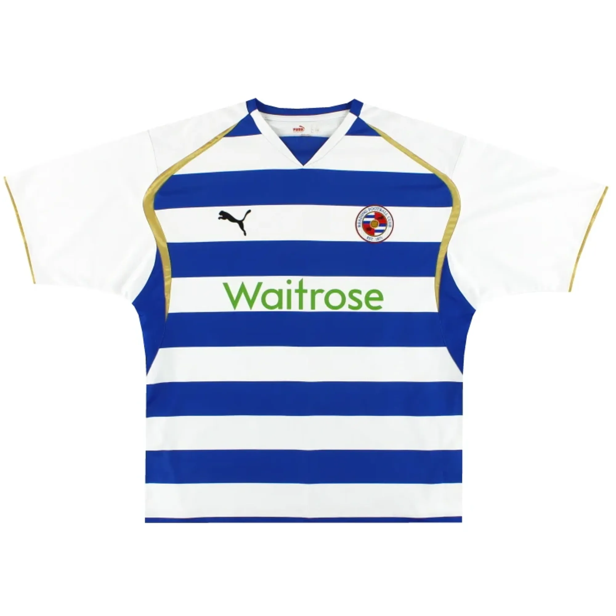 2008-09 Reading Puma Home Shirt XL - Reading / Excellent 