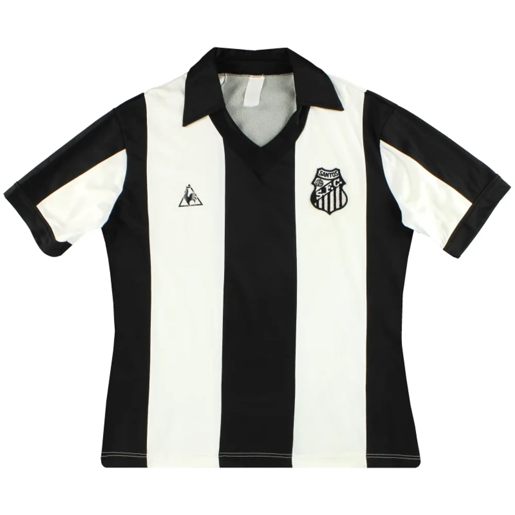 1982-83 Santos Le Coq Sportif Away Shirt L - Central and South American Clubs / Excellent 