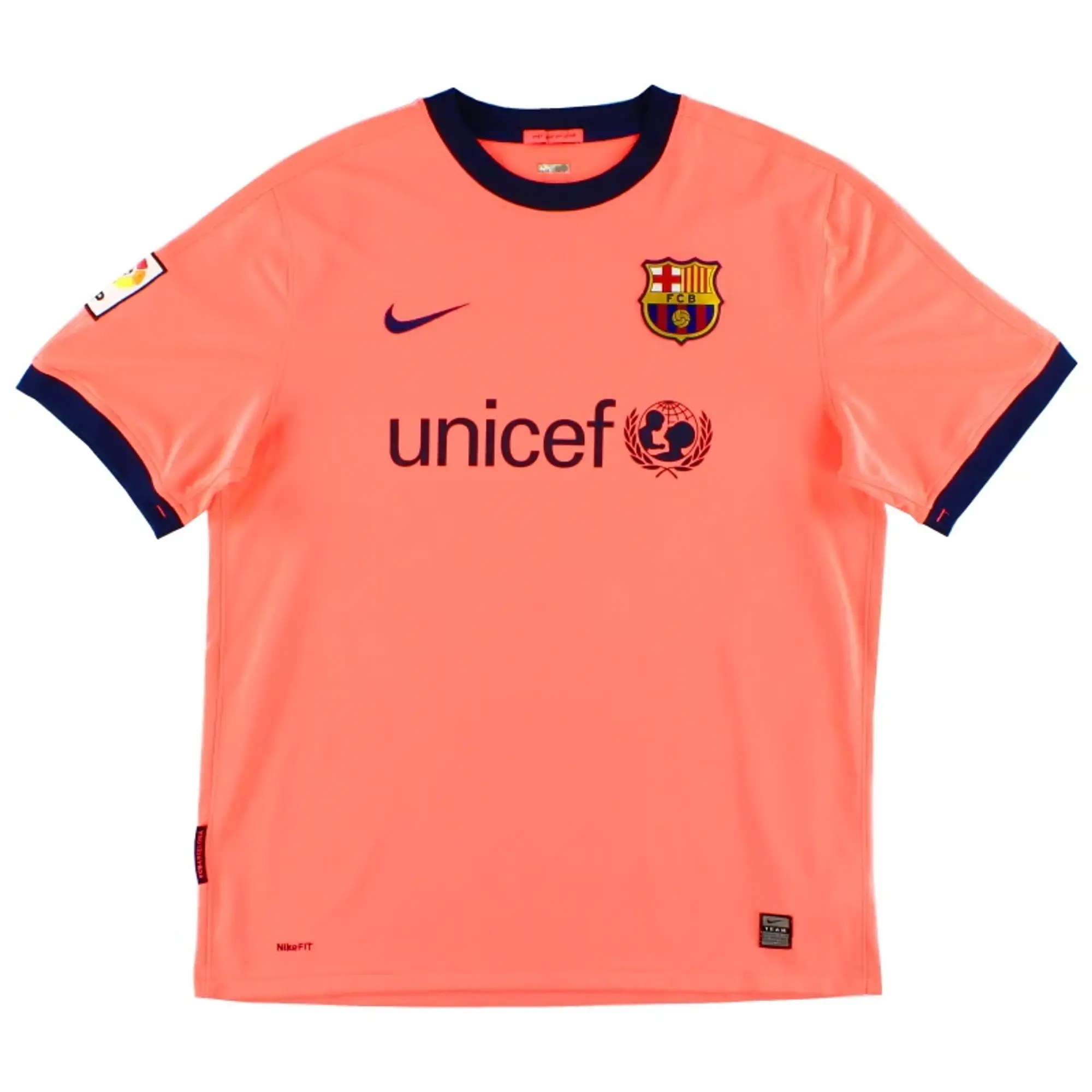 2009-11 Barcelona Away Shirt M.Boys - Barcelona / Excellent 