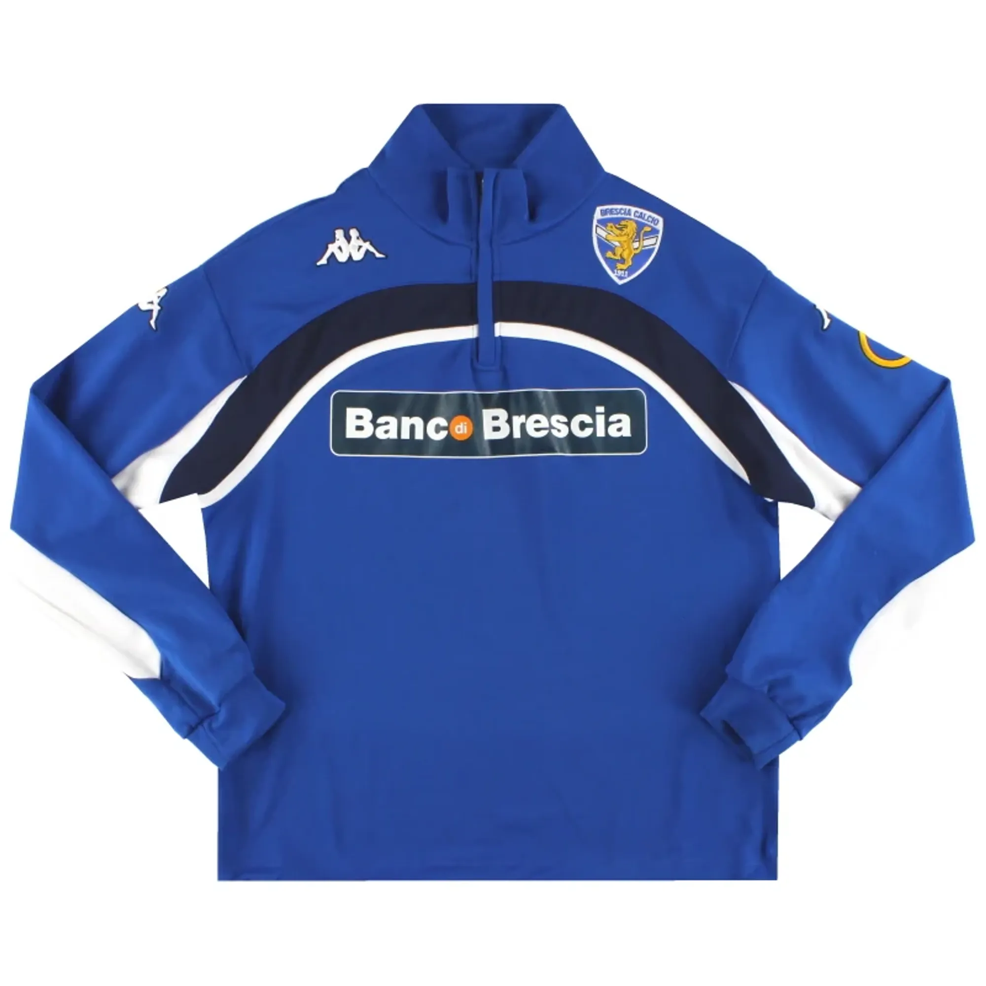 2005-06 Brescia Kappa 1/4 Zip Track Top XL - Other Italian Clubs / Very Good 