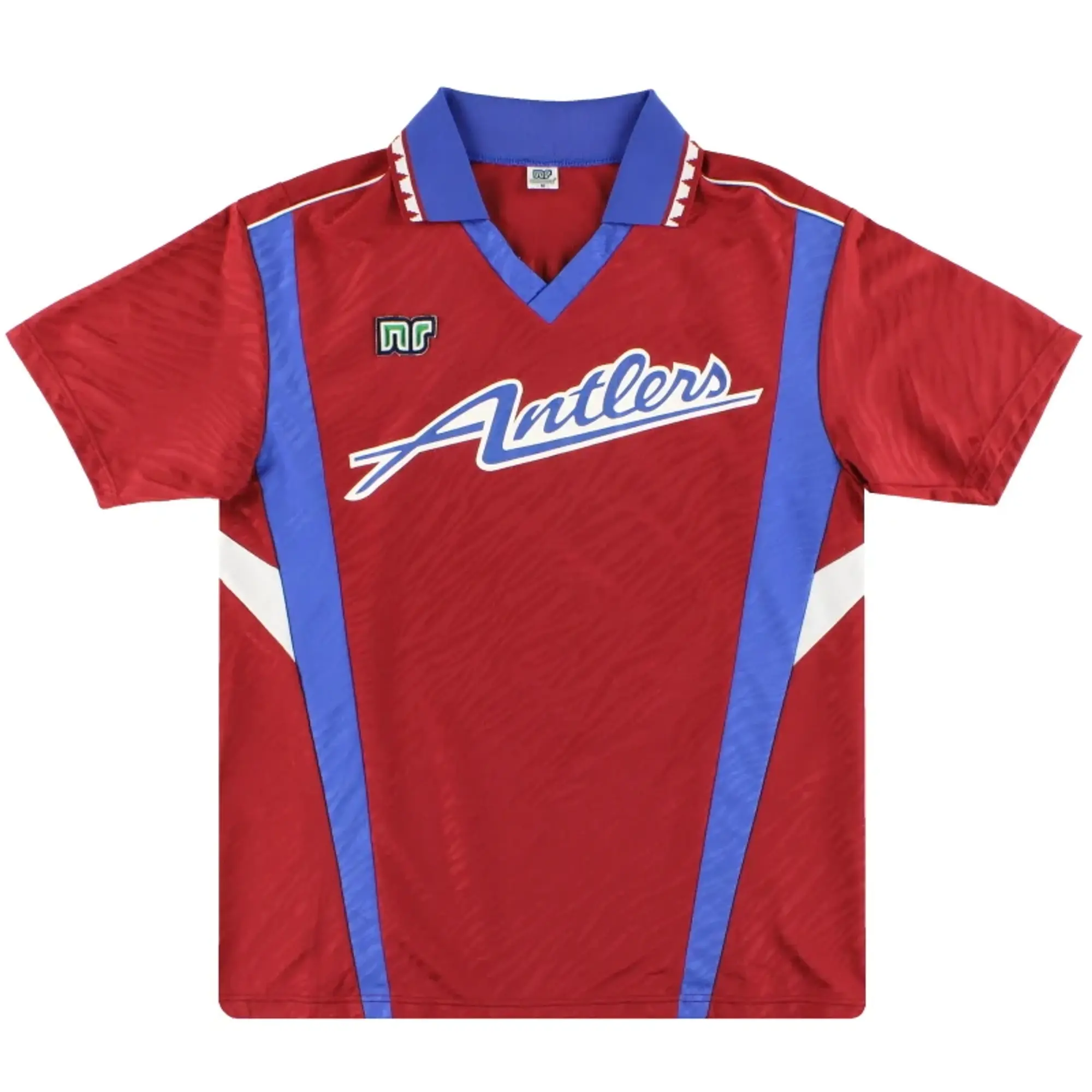 1992-93 Kashima Antlers Ennerre Home Shirt M - Other World Clubs / Excellent 
