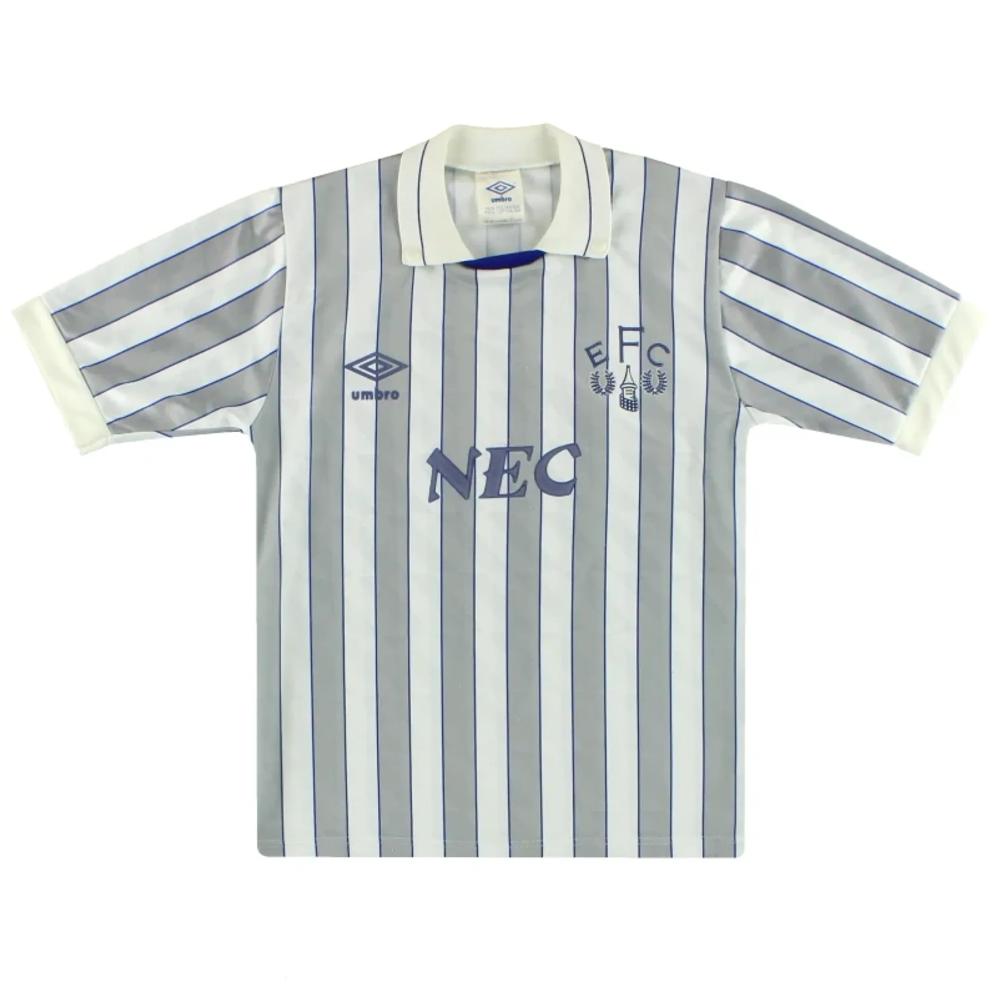 1988-90 Everton Umbro Away Shirt L.Boys - Everton / Very Good