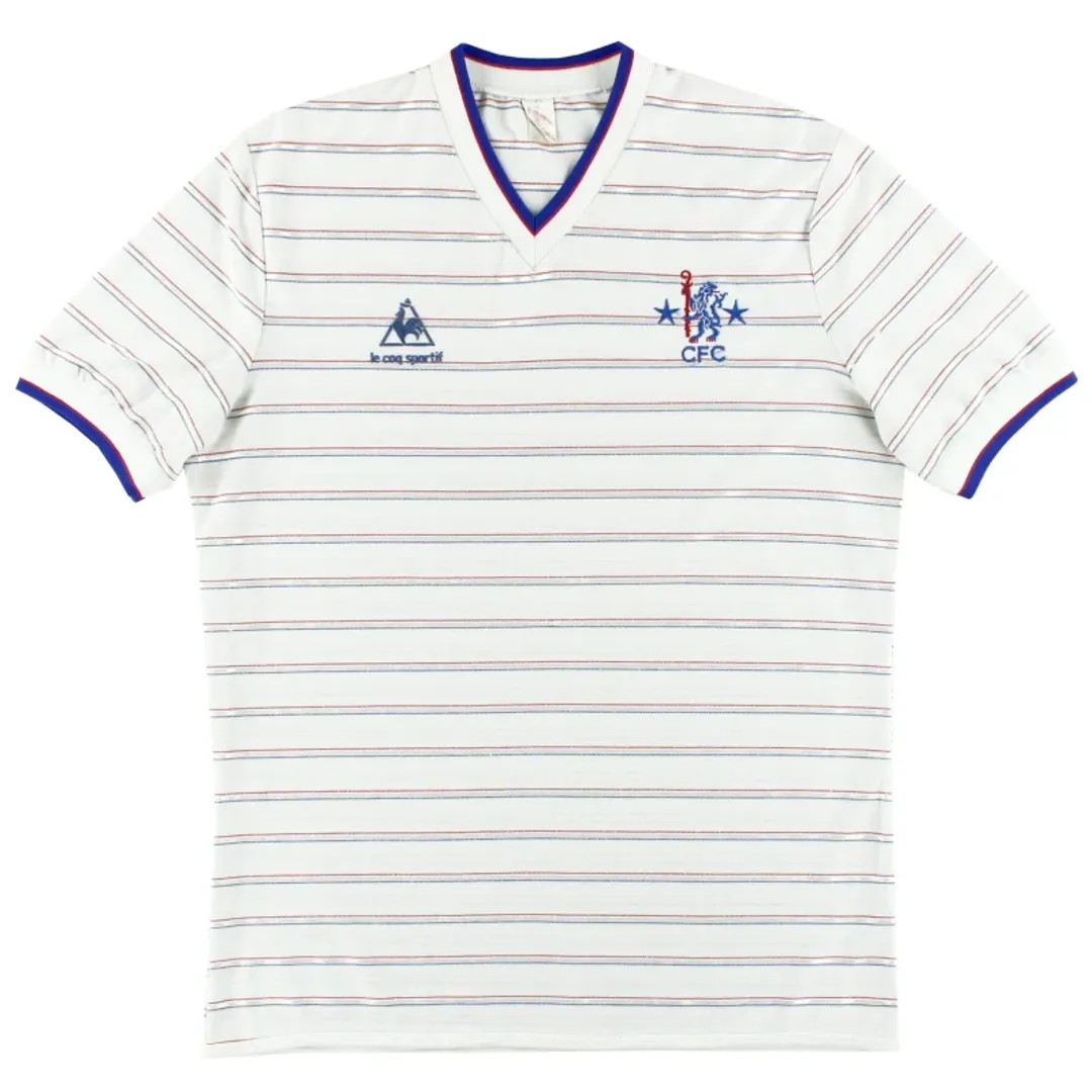 Everton Shirt Le Coq Sportif 1984 85 1984-86 Chelsea Away Shirt 7
