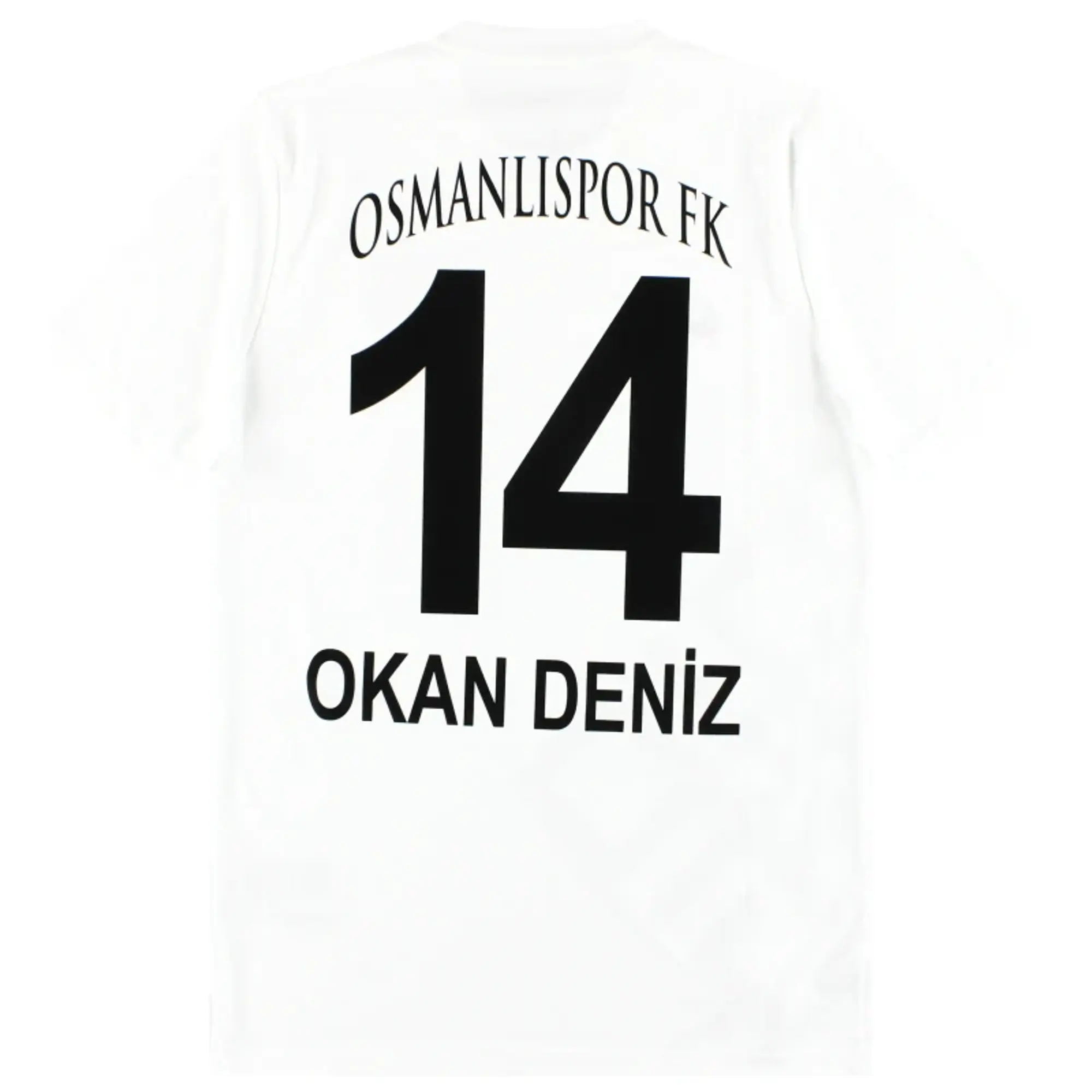 2019-20 Osmanlispor Nike Third Shirt Okan Deniz #14 *As New* M - Other Turkish Clubs / As New 