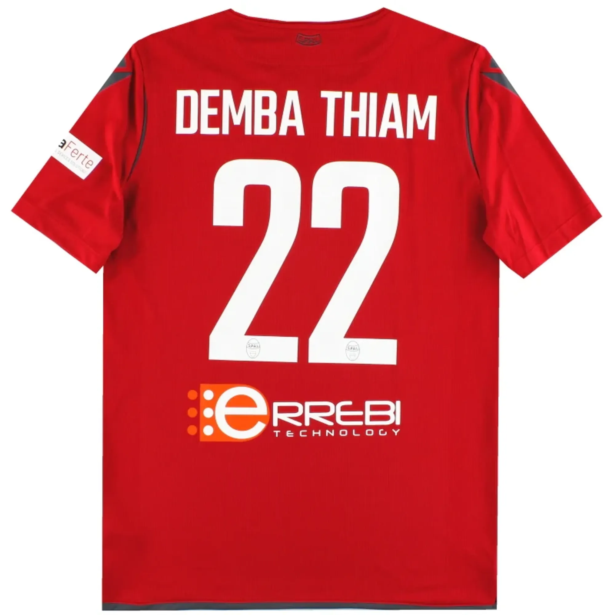 2019-20 SPAL Macron Goalkeeper Shirt Demba Thiam #22 *w/tags* L - Other Italian Clubs / w/tags