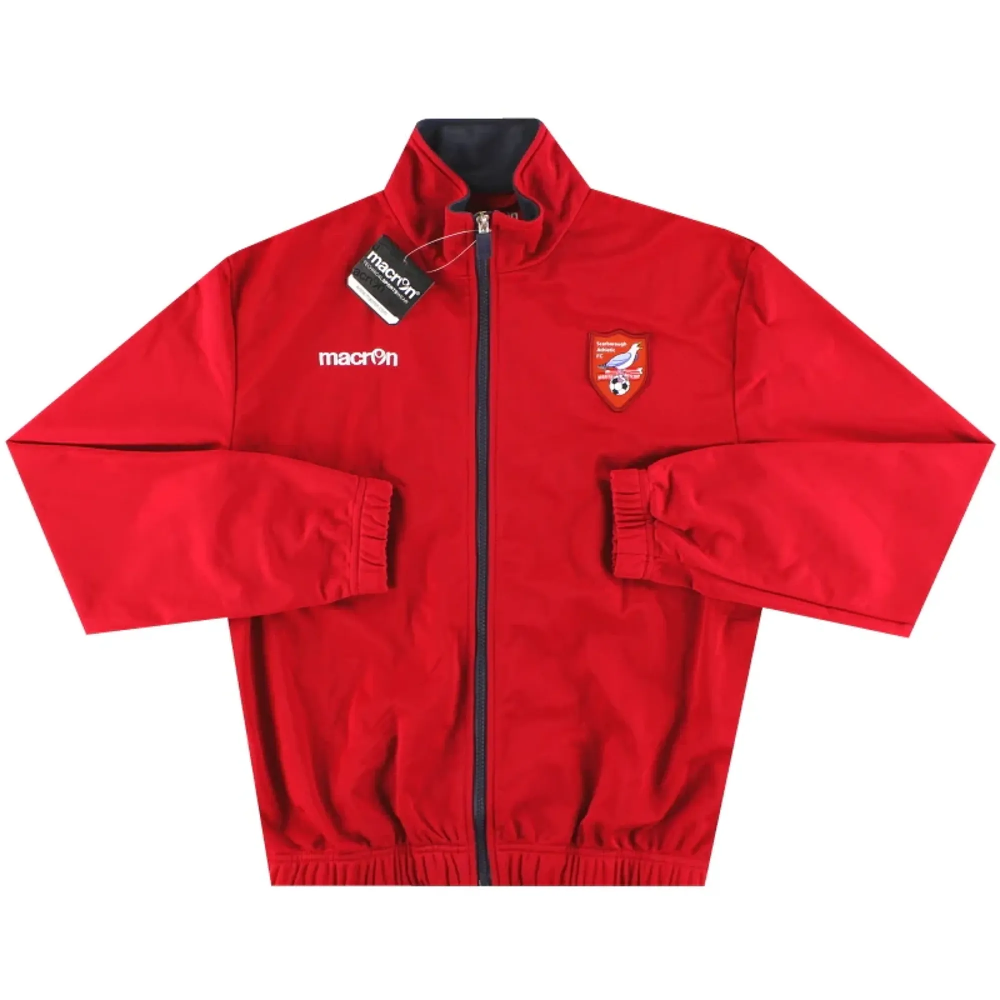 2016-17 Scarborough Athletic Macron Track Jacket *w/tags* S - Other Non League Clubs / w/tags 
