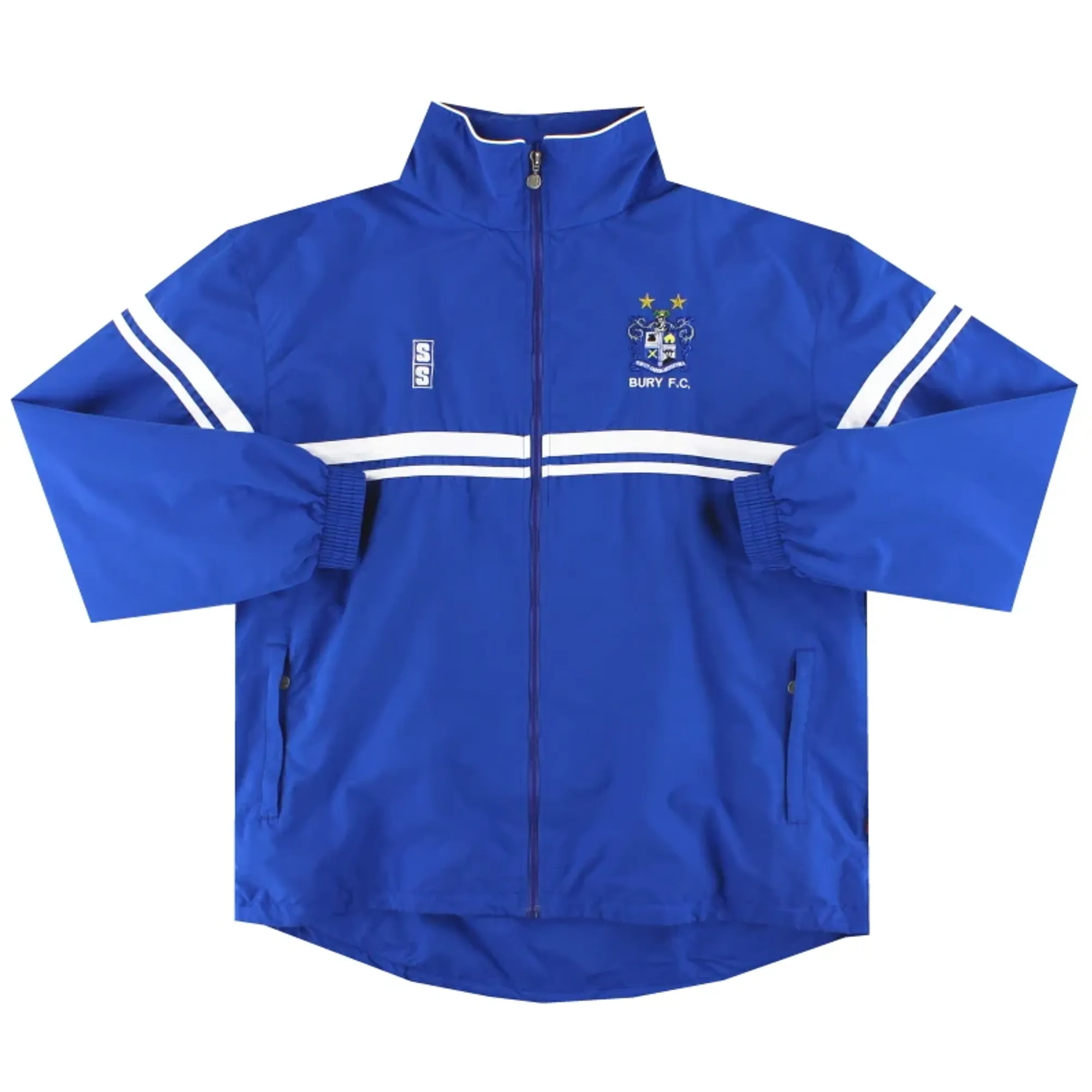 2012-13 Bury Surridge Track Jacket *Mint* XL - Bury / Mint 