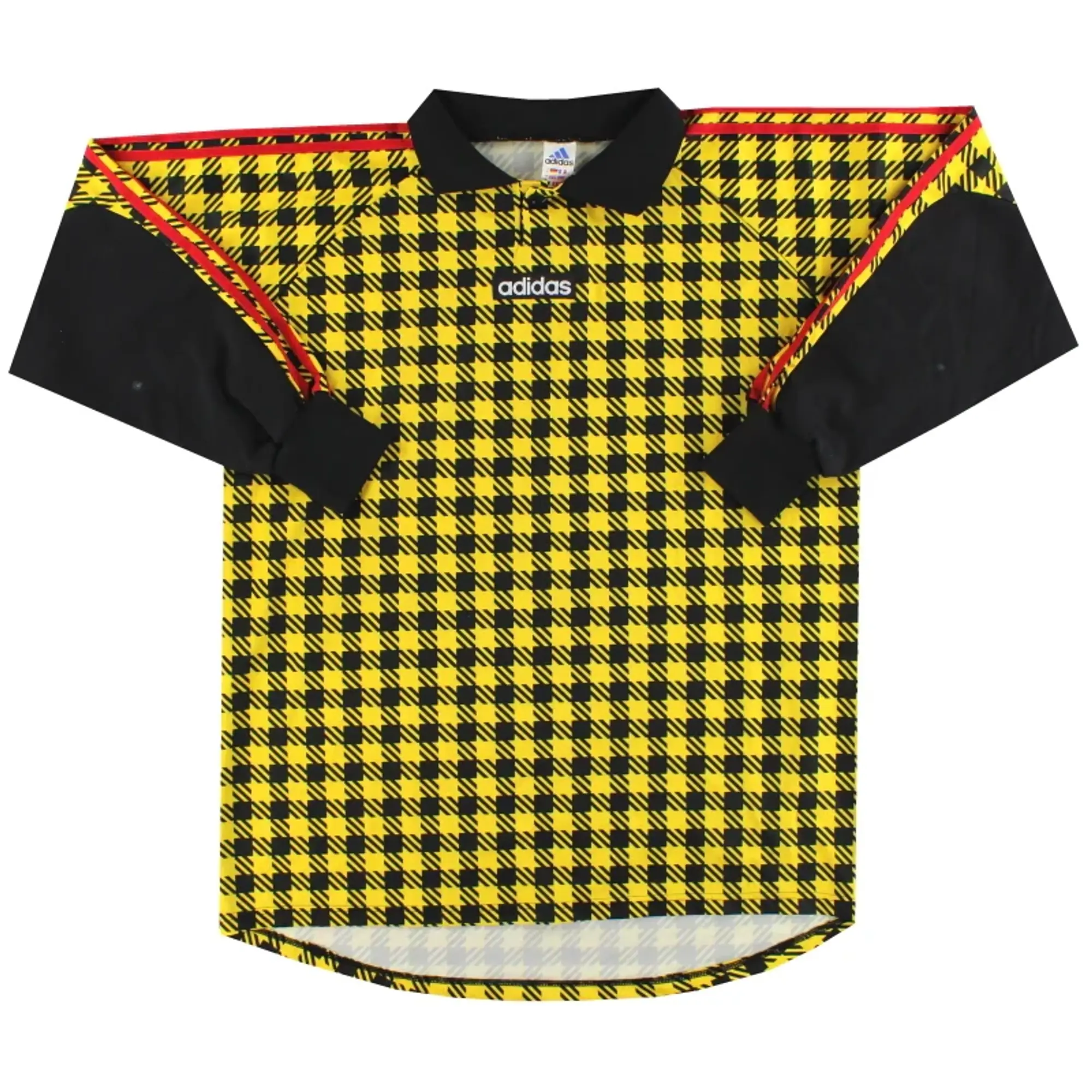1997-98 adidas Template Goalkeeper Shirt #1 *Mint* XL - Other Non League Clubs / Mint 