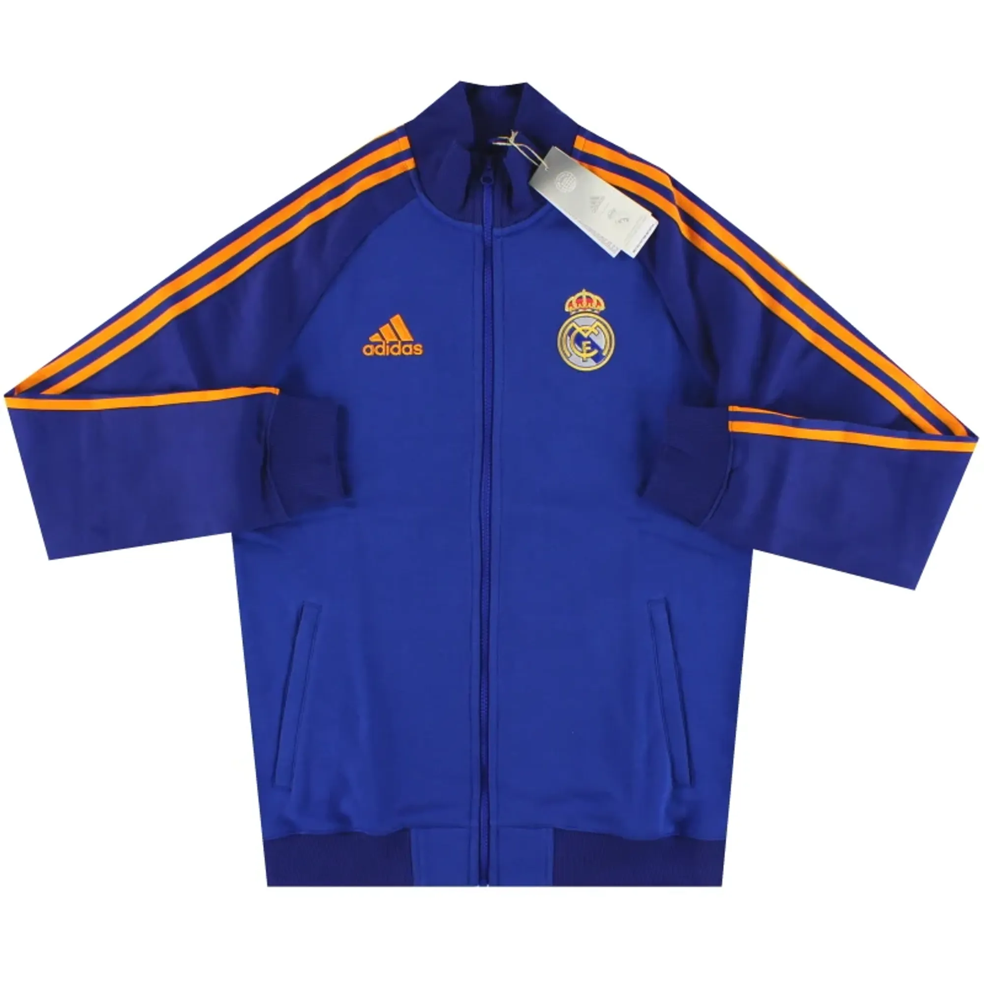 2021-22 Real Madrid adidas Trio  Anthem Jacket *BNIB* XL.Boys - Real Madrid / BNIB 