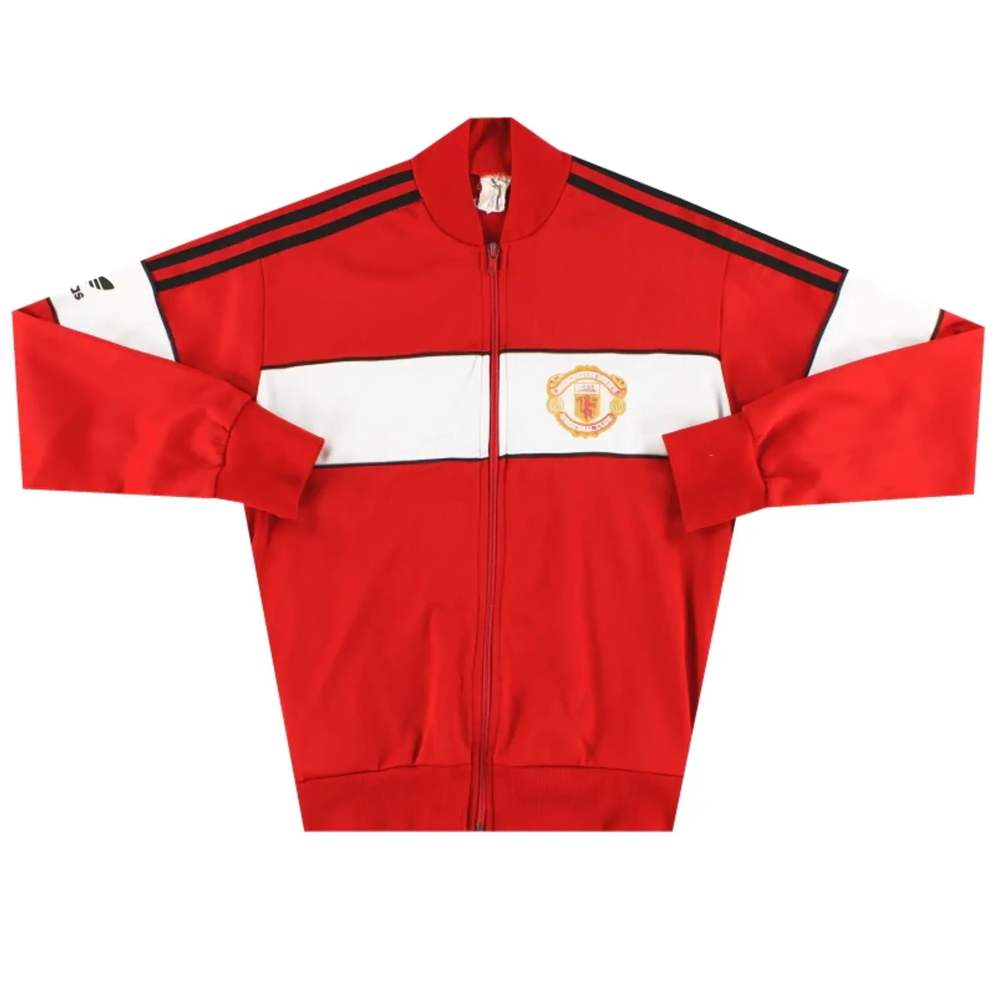 1984-86 Manchester United adidas Track Jacket S - Manchester United / Very Good 