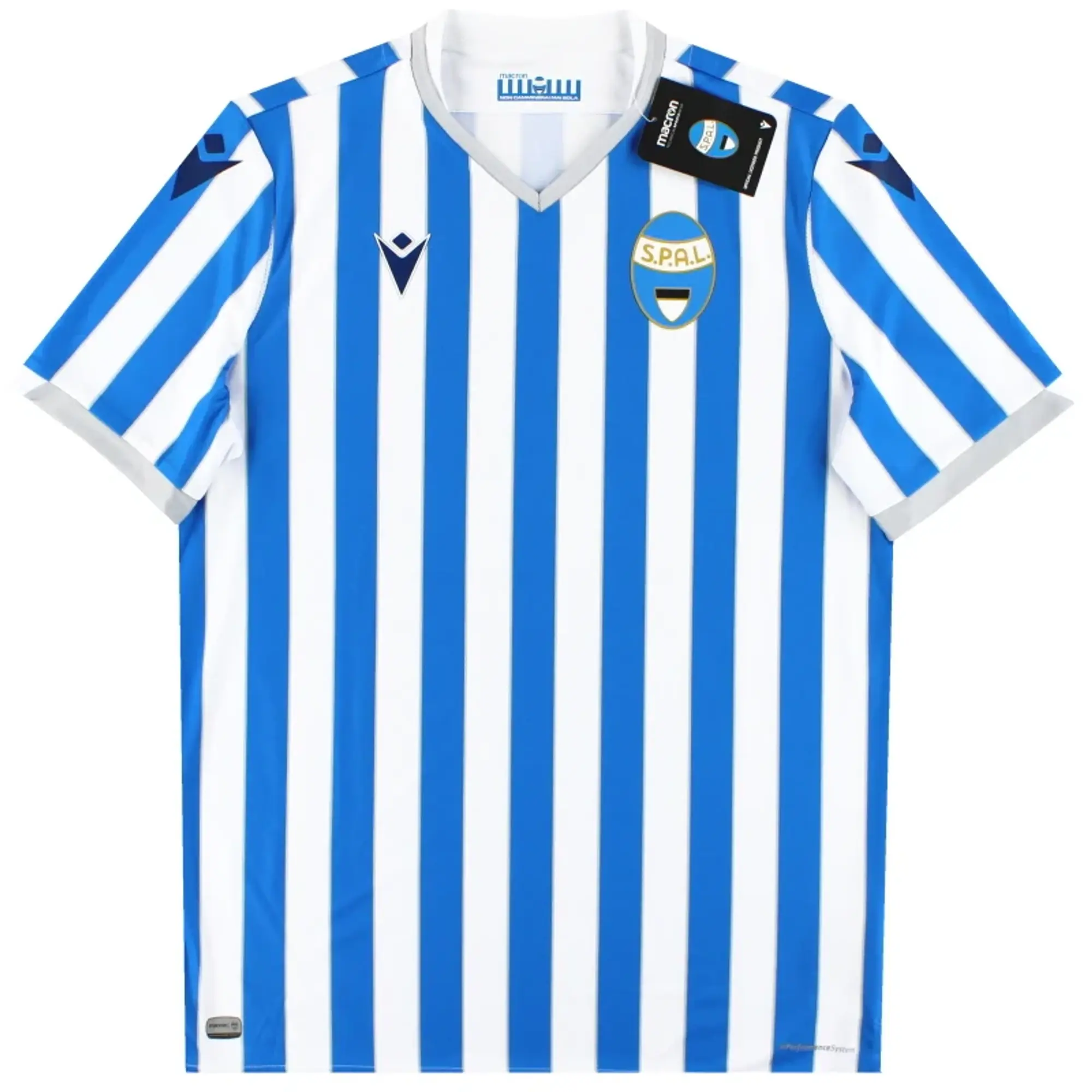 2021-22 SPAL Macron Home Shirt *BNIB* - Other Italian Clubs / BNIB 