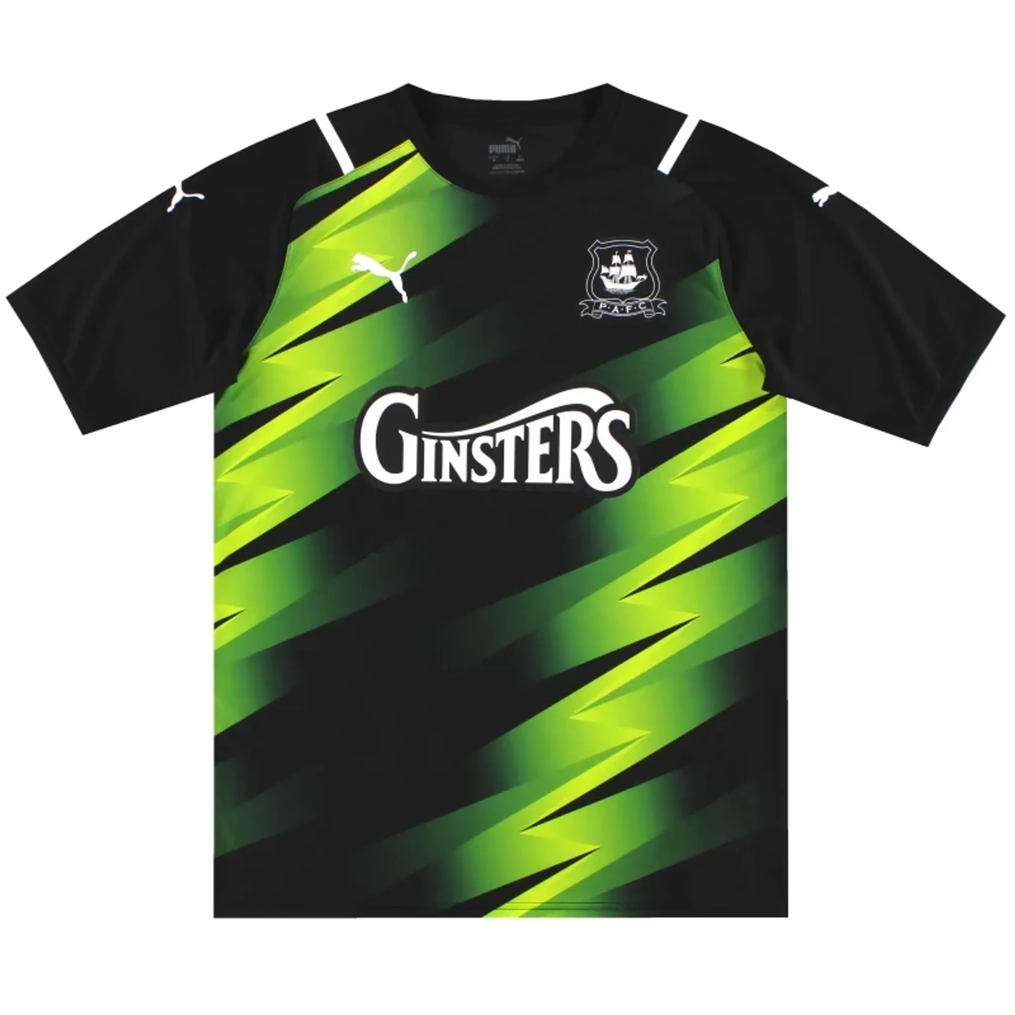 2021-22 Plymouth Puma Third Shirt M - Plymouth Argyle / Excellent 