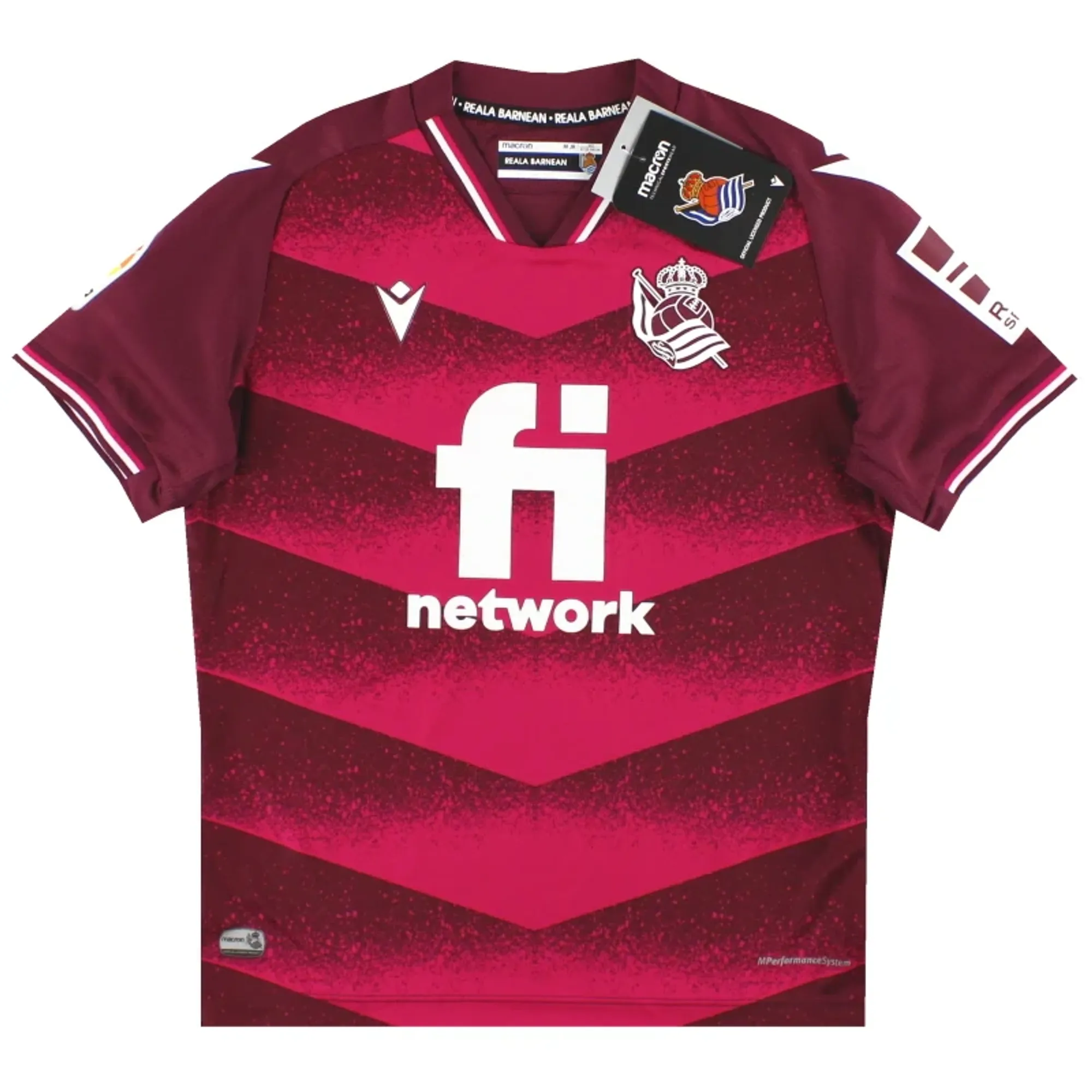 2021-22 Real Sociedad Macron Away Shirt *w/tags* M.Boys - Real Sociedad / w/tags 