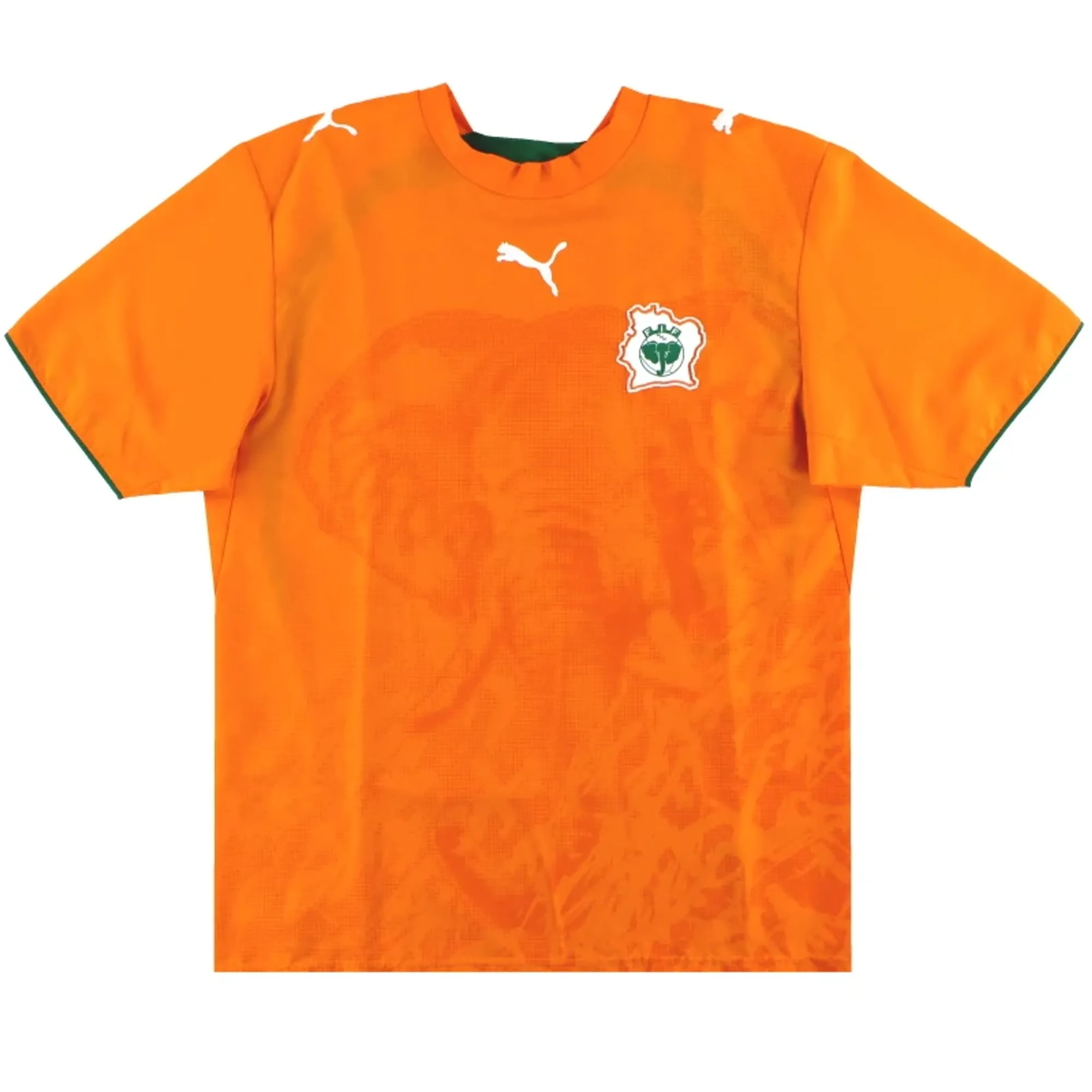 2006-07 Ivory Coast Puma Home Shirt M - African / Excellent 