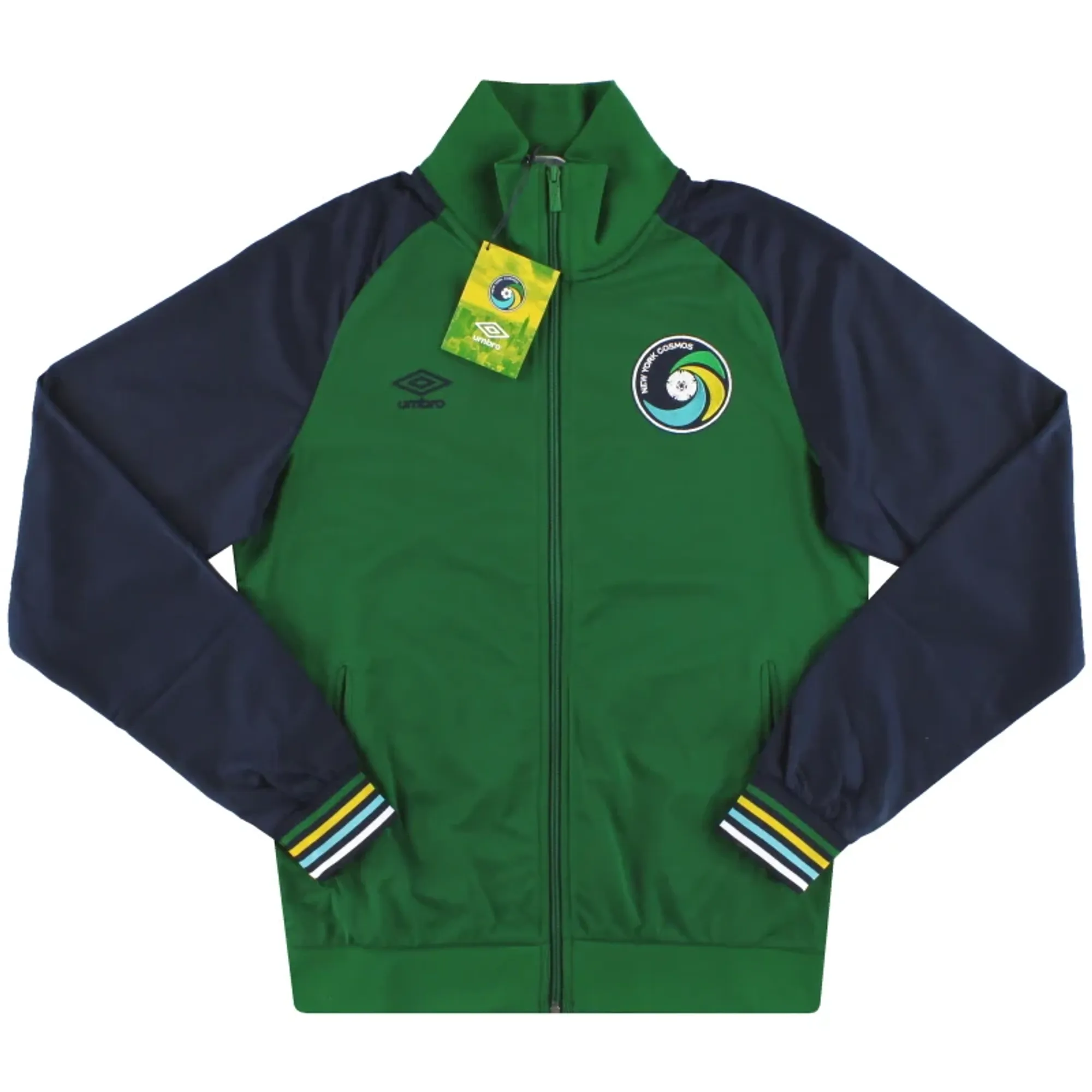 2011-12 New York Cosmos Umbro Track Jacket *w/tags* M - USA Soccer Clubs / w/tags 