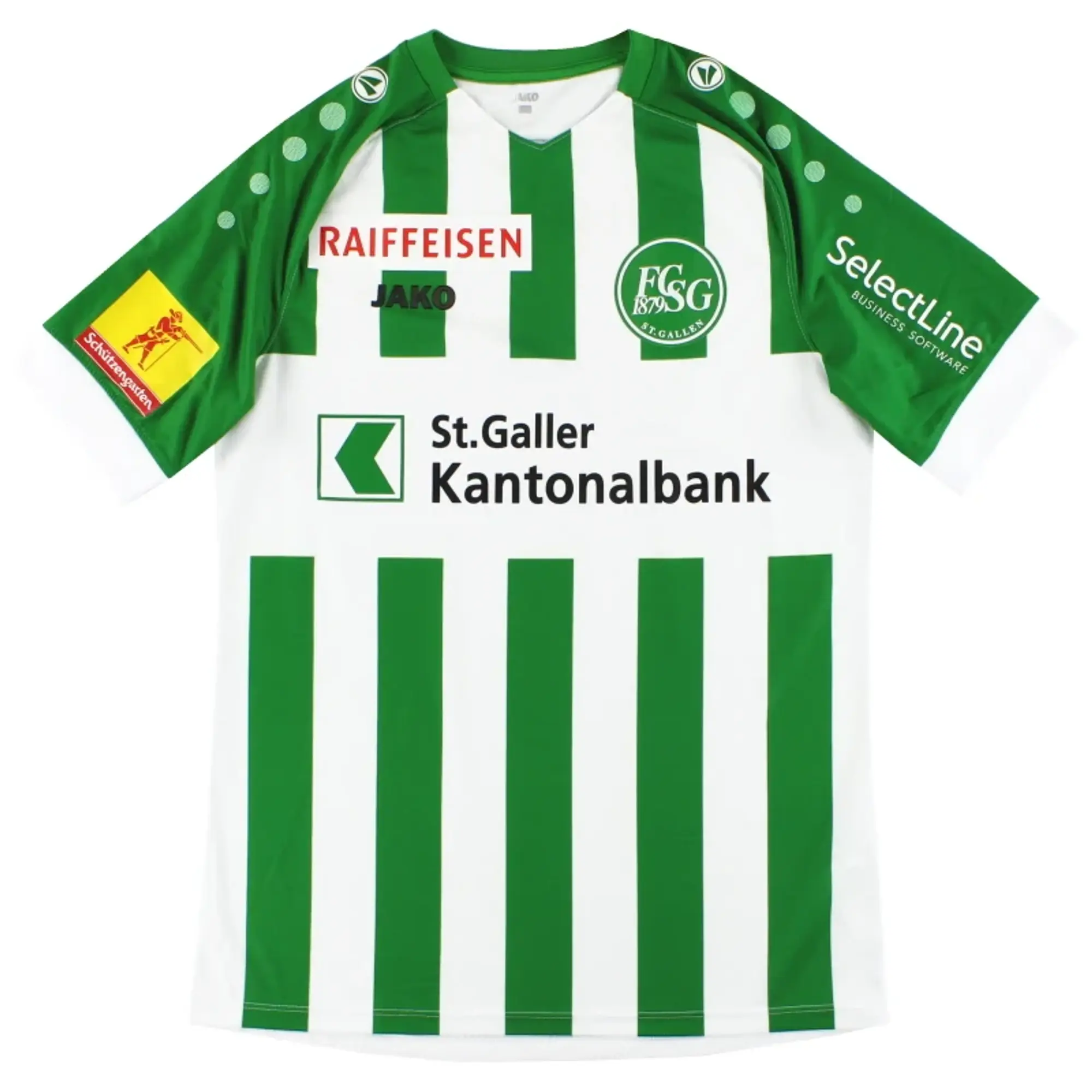 2020-21 St Gallen Jako Home Shirt *As New* - Other European Clubs / As New 