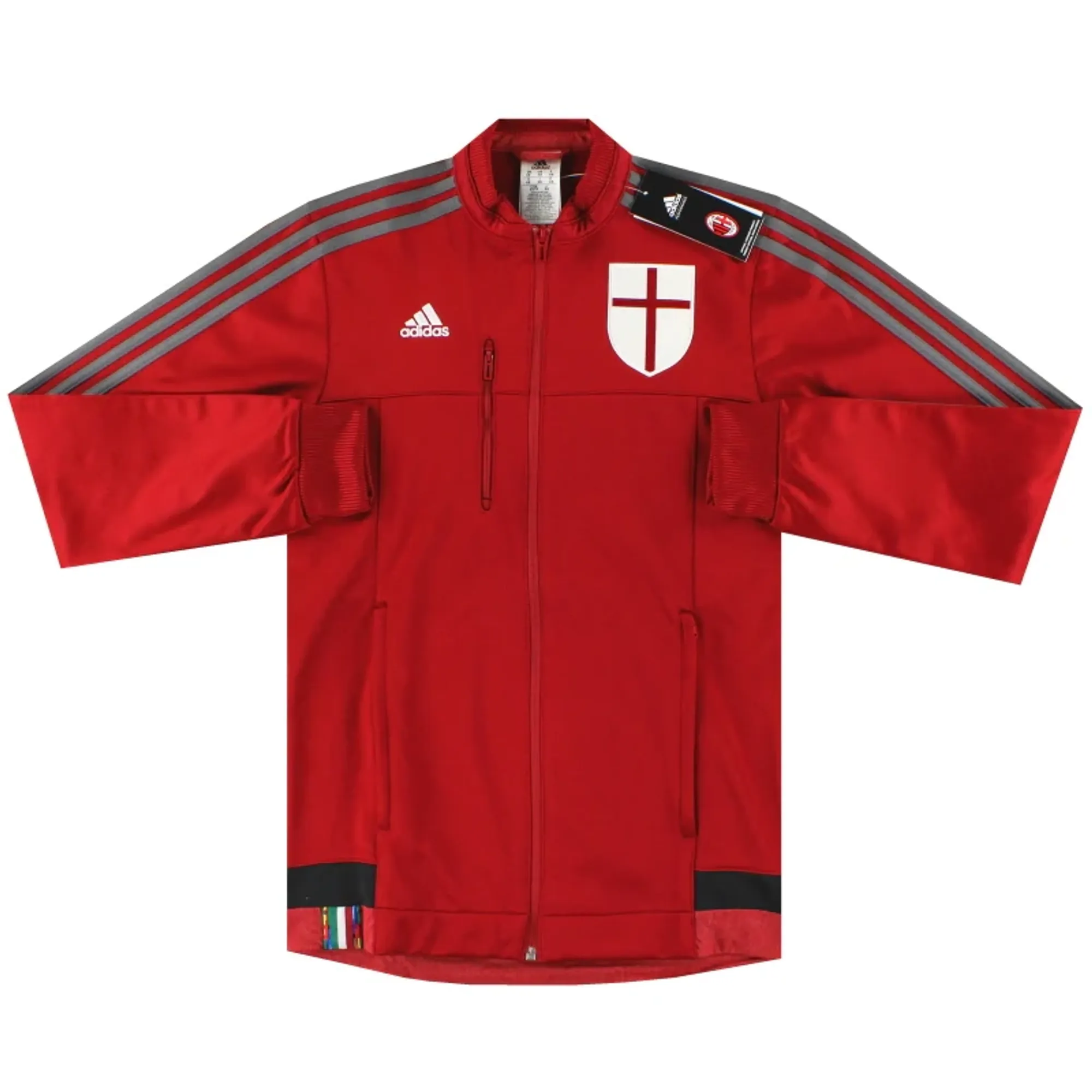 2015-16 AC Milan adidas Anthem Track Jacket *BNIB* XS - AC Milan / BNIB 