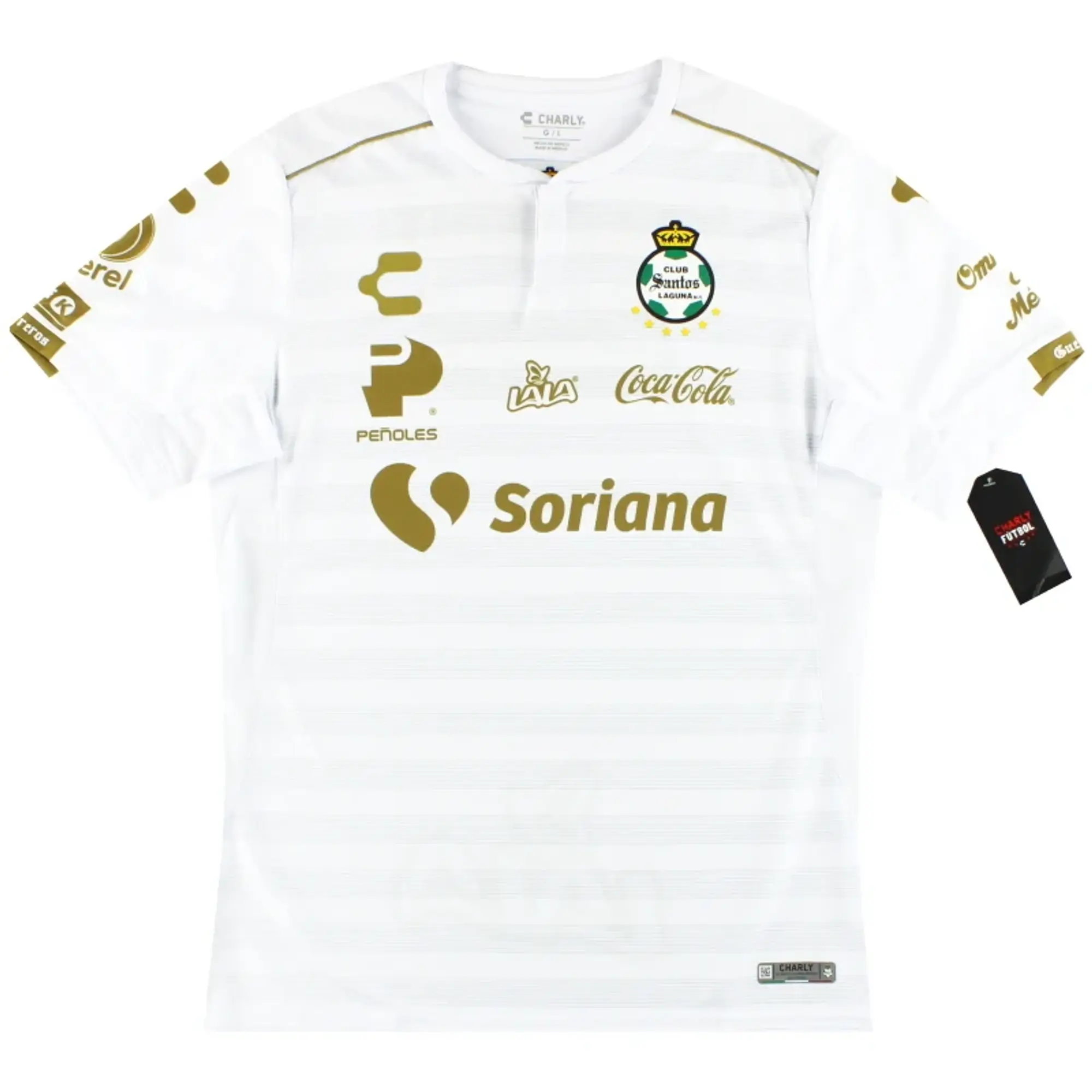 2019-20 Santos Laguna Charly Third Shirt *w/tags* L - Central and South American Clubs / w/tags 