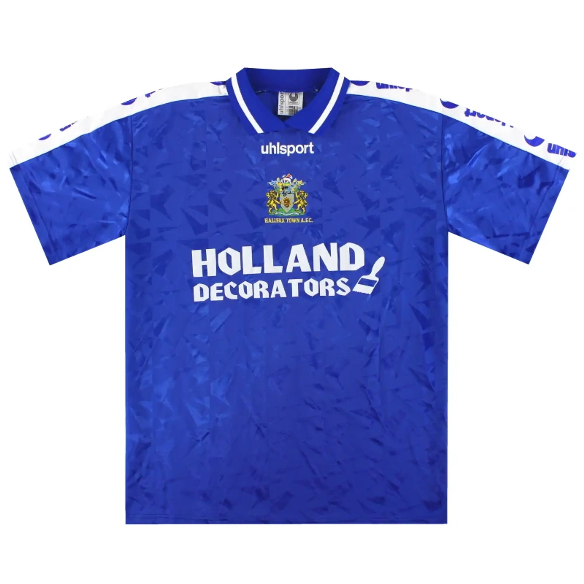 1997-98 Halifax Town Uhlsport Home Shirt L - Other Non League Clubs / Excellent 