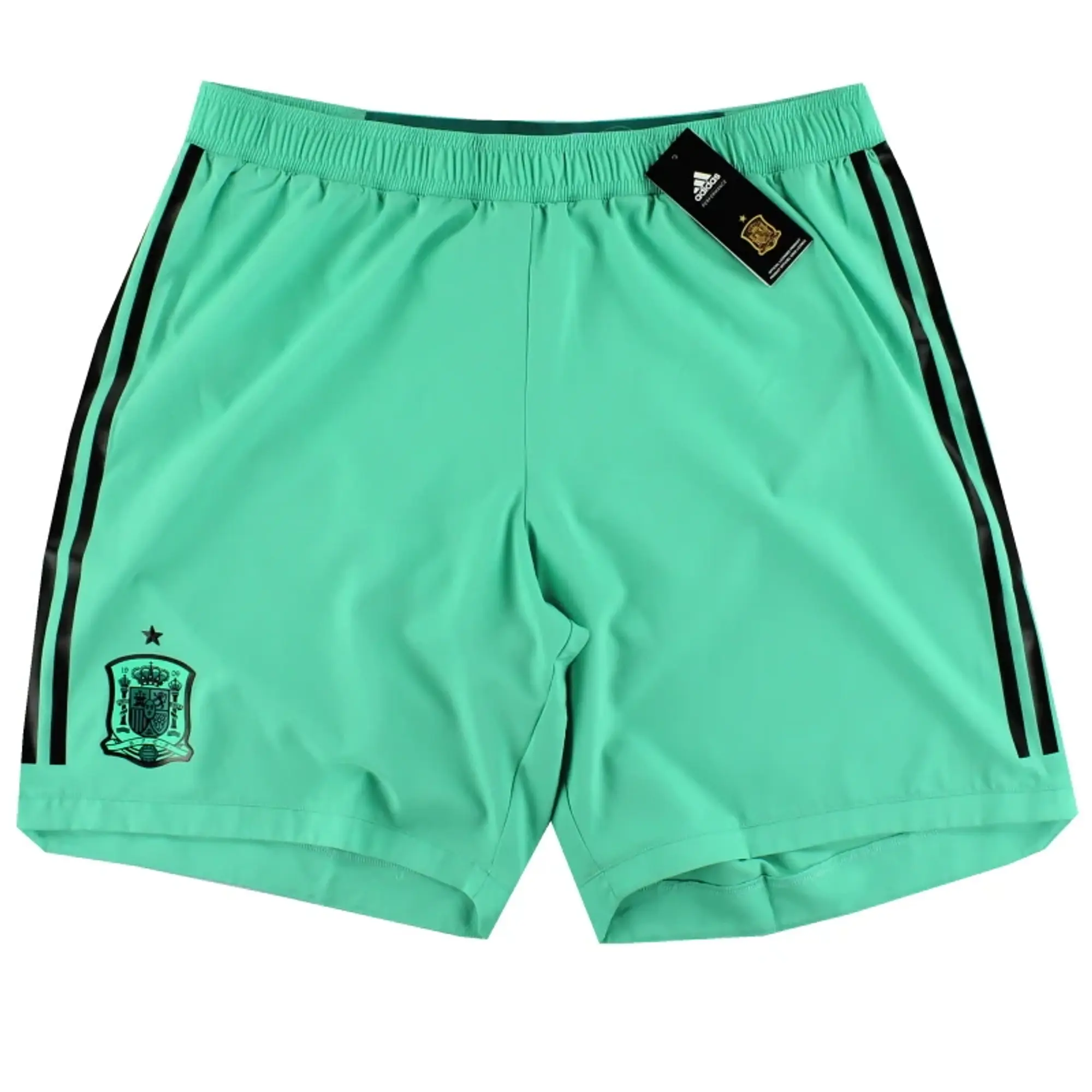 2018-19 Spain adidas Authentic Goalkeeper Shorts *BNIB* - Spain / BNIB 