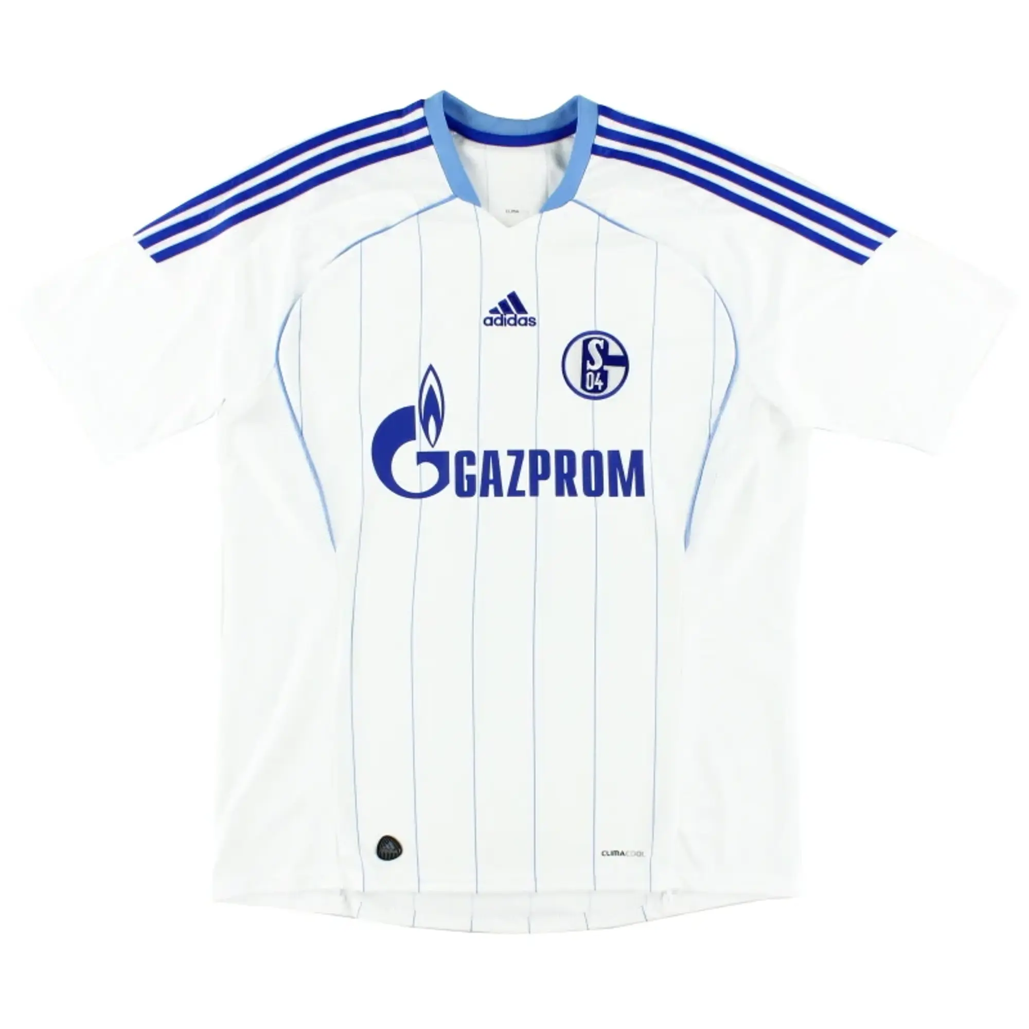 2011-13 Schalke adidas Away Shirt *Mint* L - Schalke / Mint 