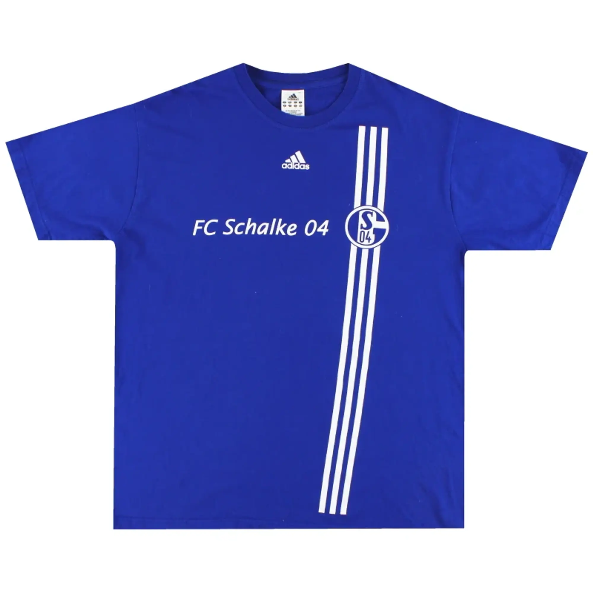 2008-10 Schalke adidas Leisure Tee XL - Schalke / Excellent 