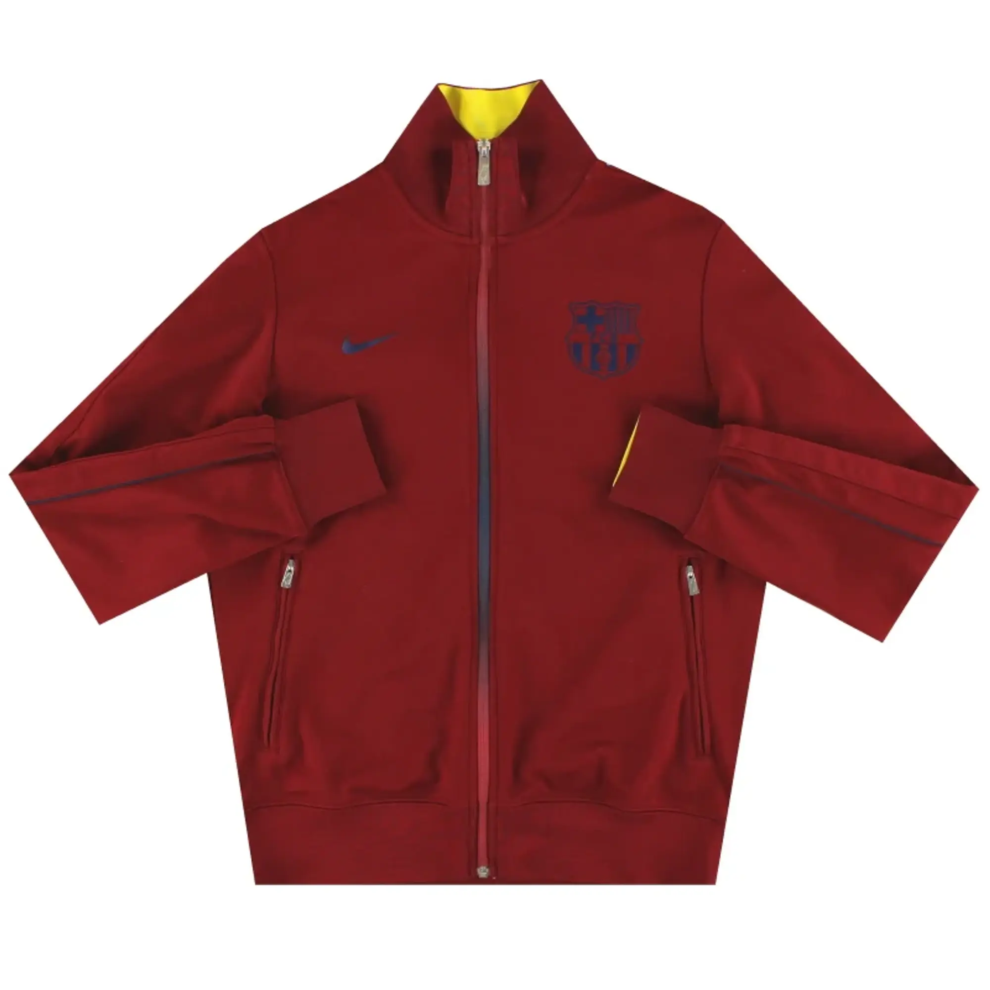 2013-14 Barcelona Nike N98 Track Jacket M - Barcelona / Excellent 