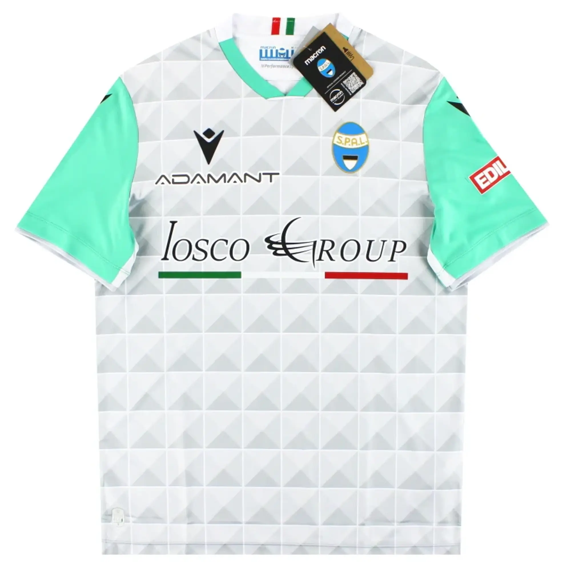 2022-23 SPAL Macron Away Shirt *w/tags* - Other Italian Clubs / w/tags 
