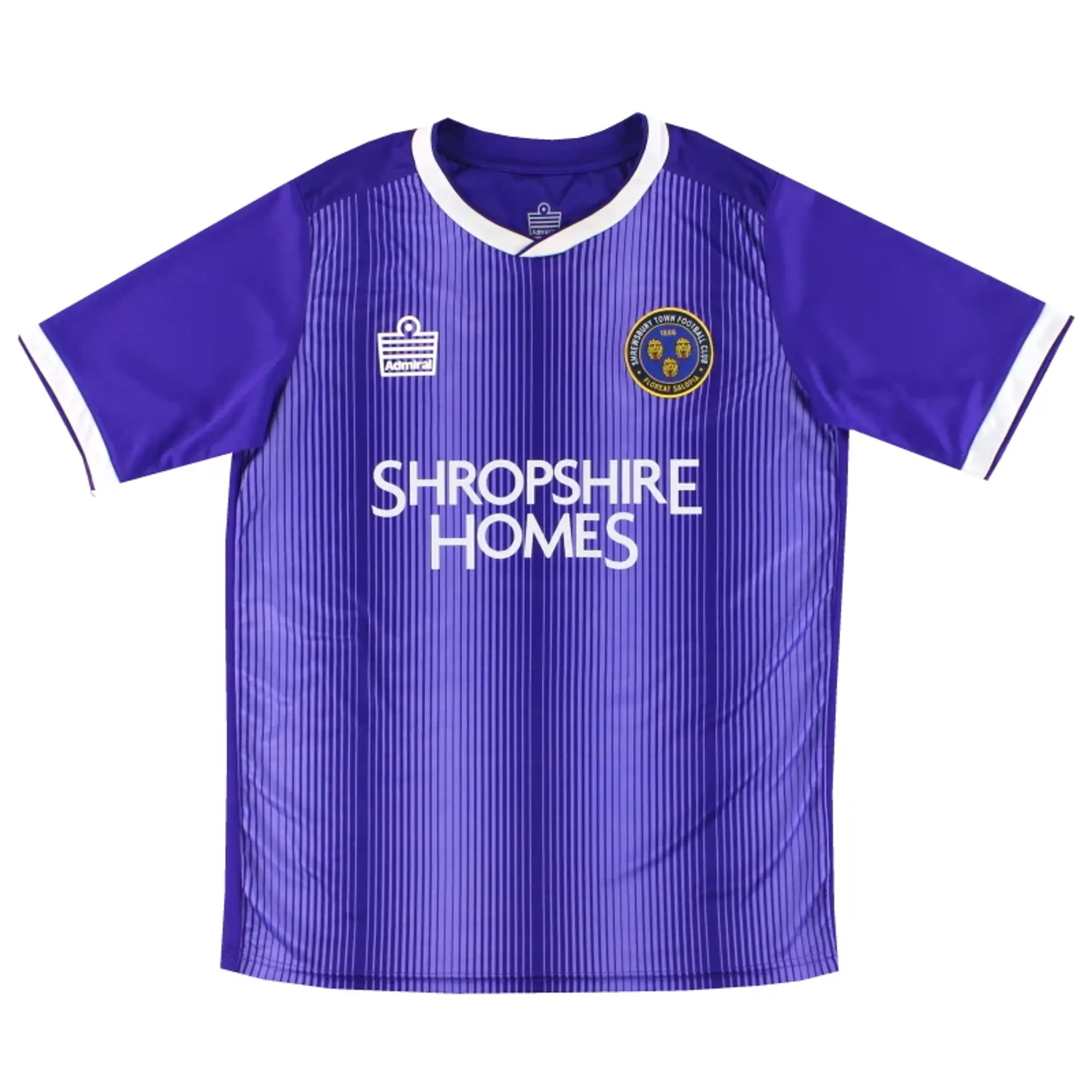 2019-20 Shrewsbury Admiral Away Shirt M - Shrewsbury Town / Excellent 