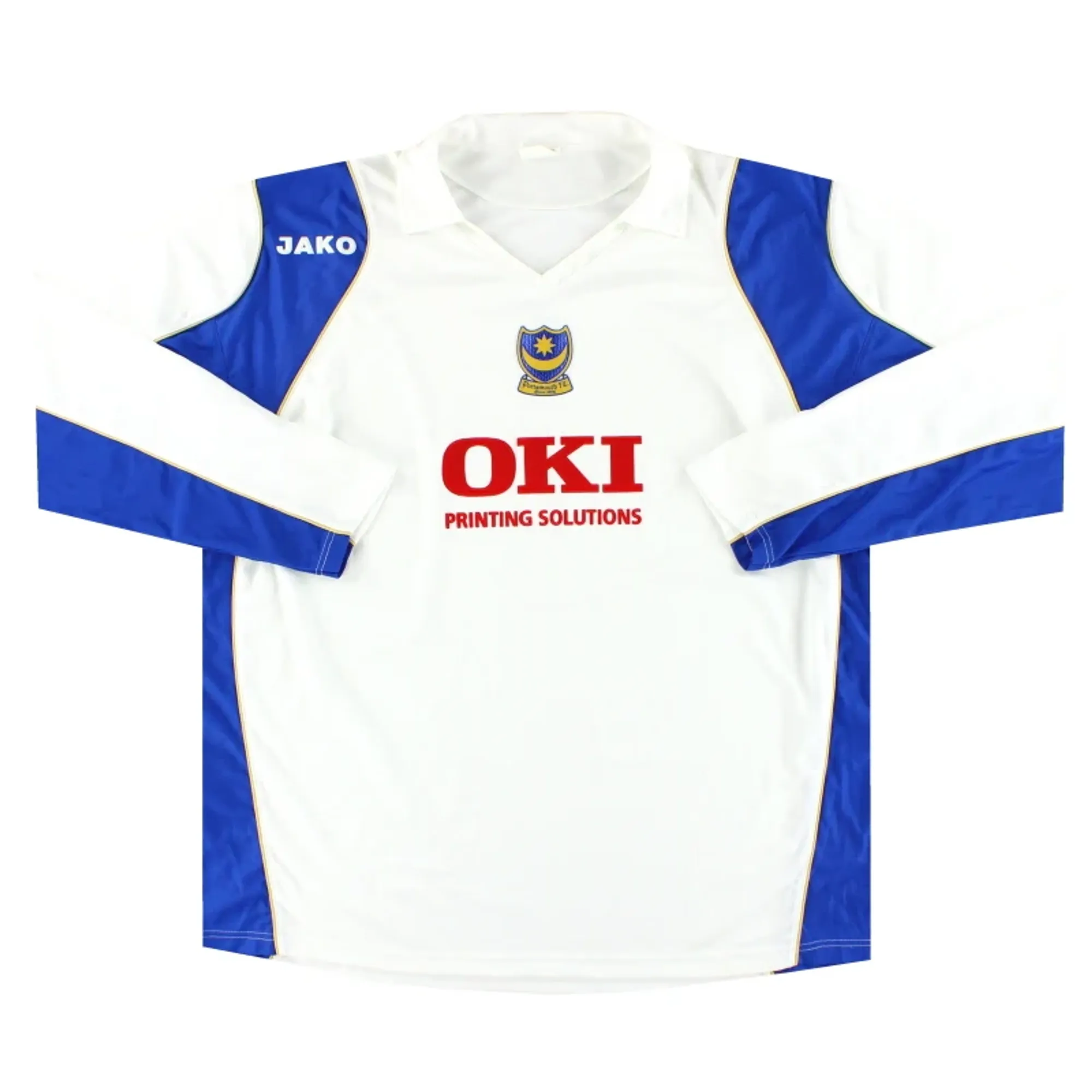 2006-07 Portsmouth Jako Away Shirt L/S *Mint* XXL - Portsmouth / Mint 