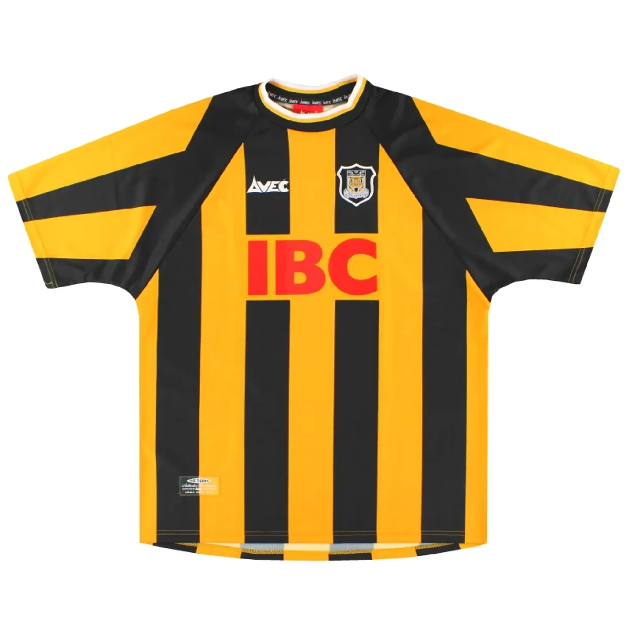 1999-00 Hull City Avec Home Shirt *Mint* L - Hull City / Mint 