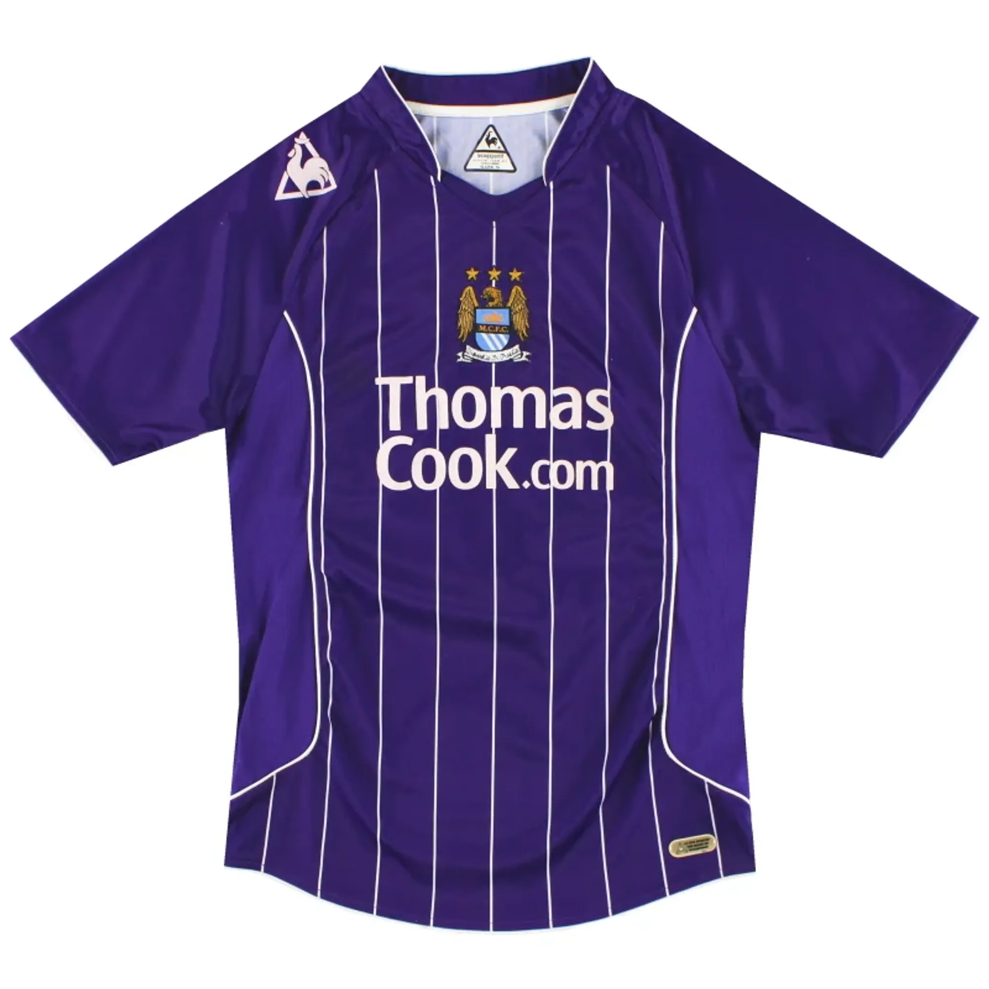 2007-08 Manchester City Le Coq Sportif Away Shirt XL - Manchester City / Excellent 