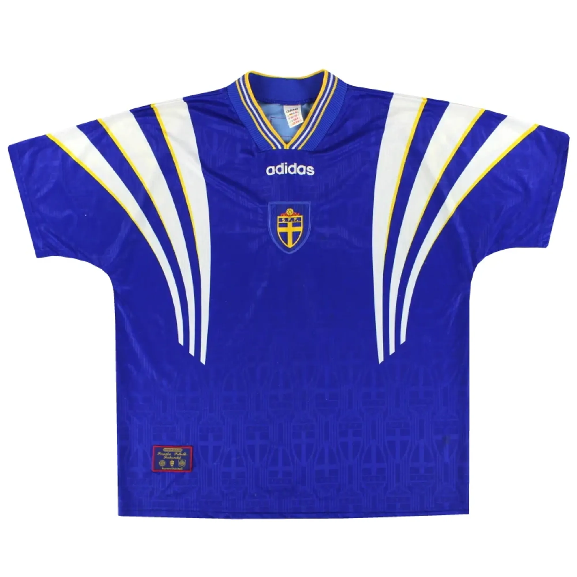 1996-98 Sweden adidas Away Shirt XXL - Sweden / Excellent