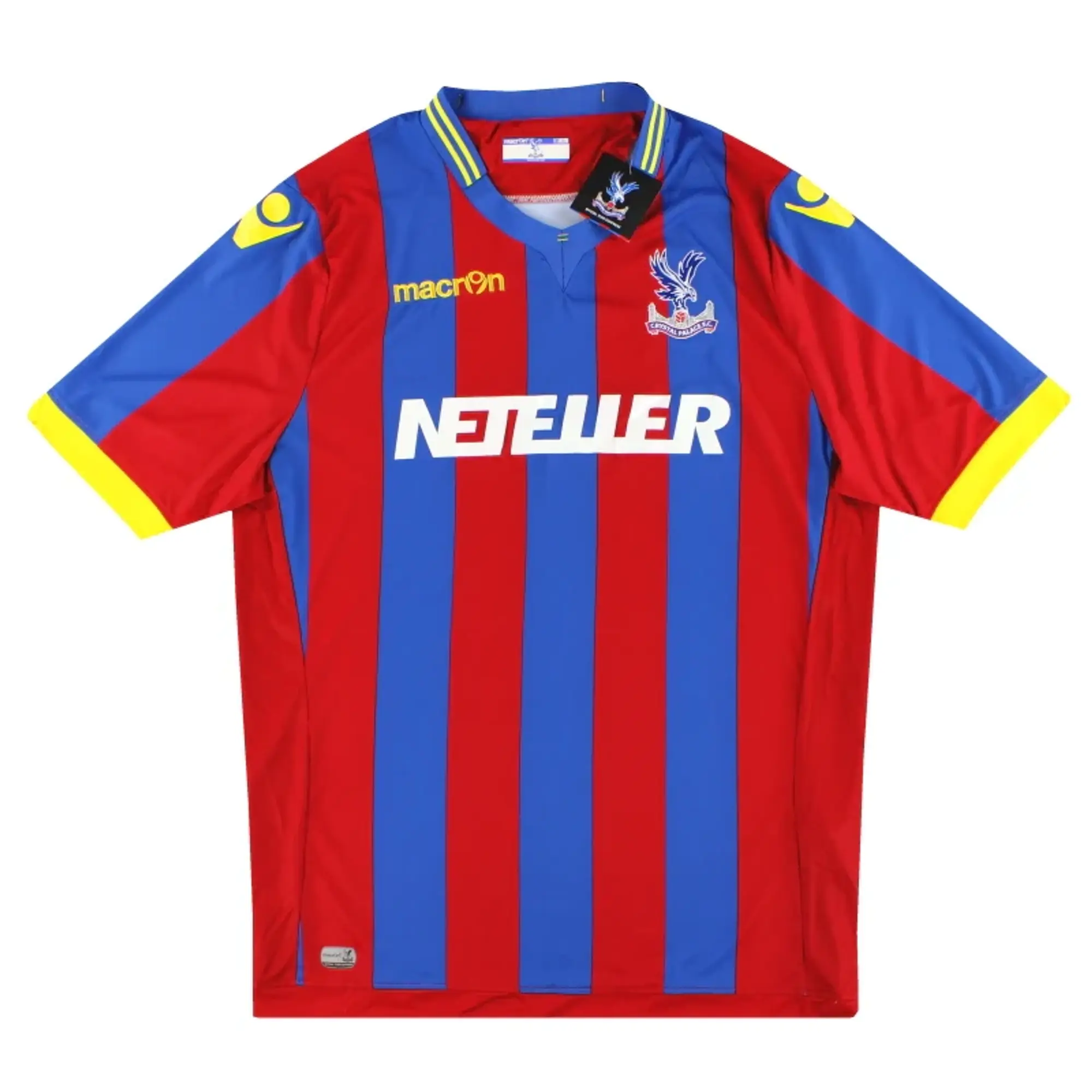 2014-15 Crystal Palace Macron Home Shirt *w/tags* XXL - Crystal Palace / w/tags 