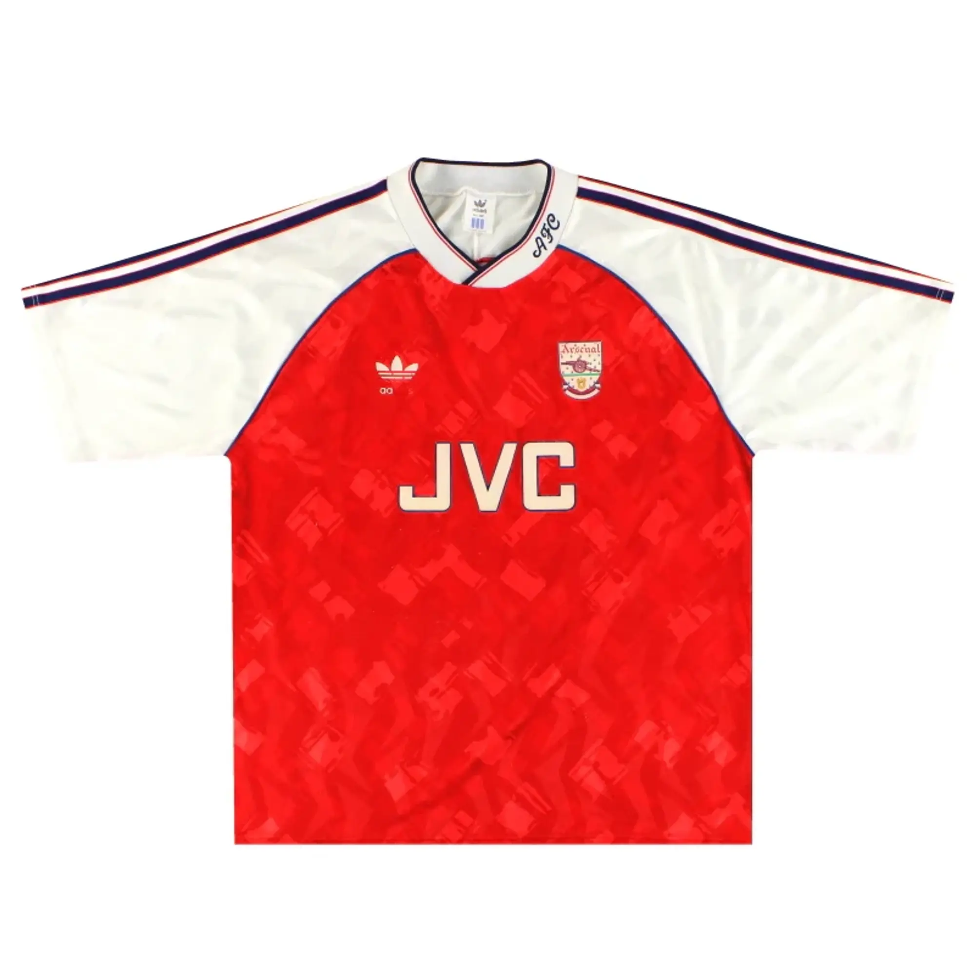1990-92 Arsenal adidas Home Shirt L/XL - Arsenal / Very good / L