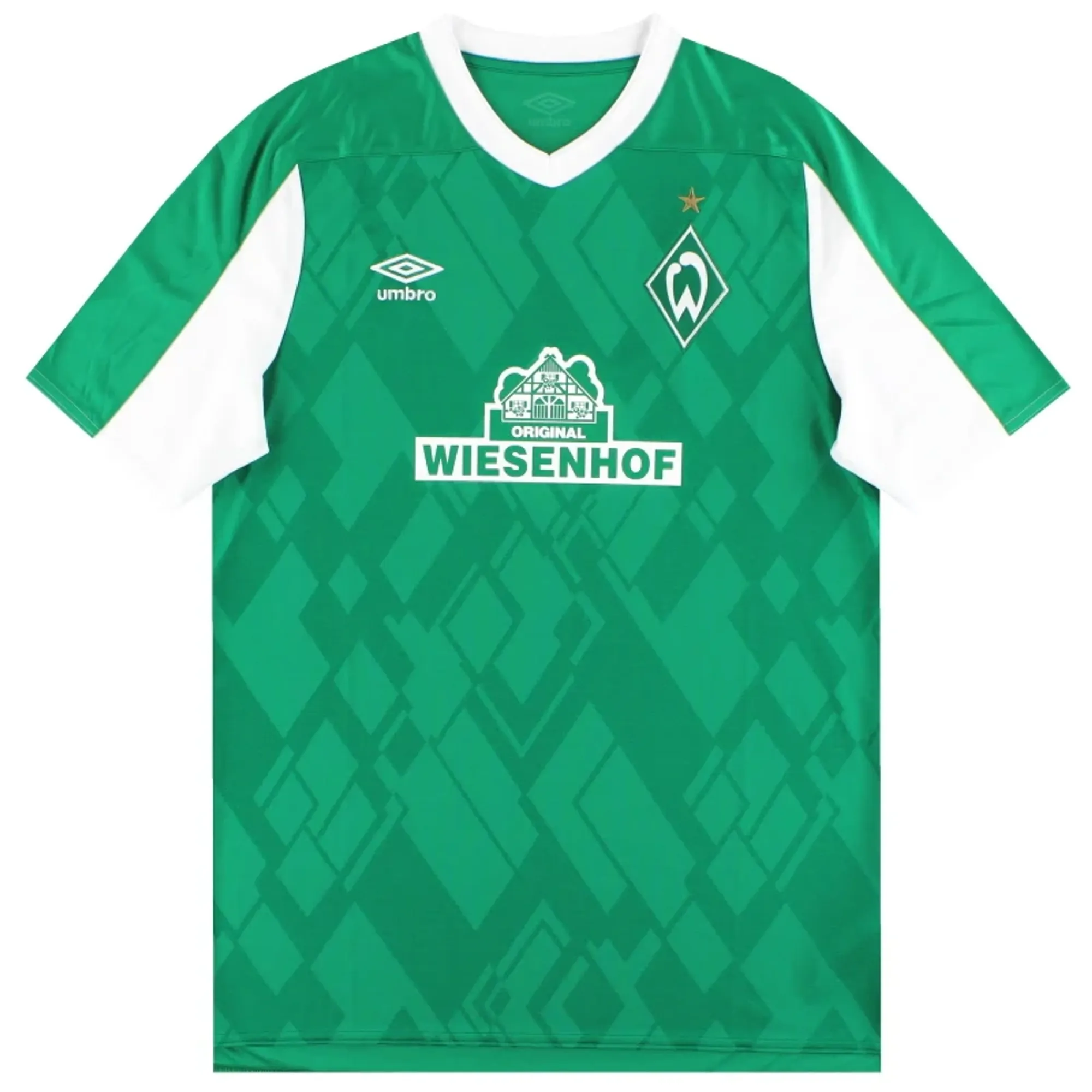 2020-21 Werder Bremen Umbro Home Shirt M - Werder Bremen / Excellent 
