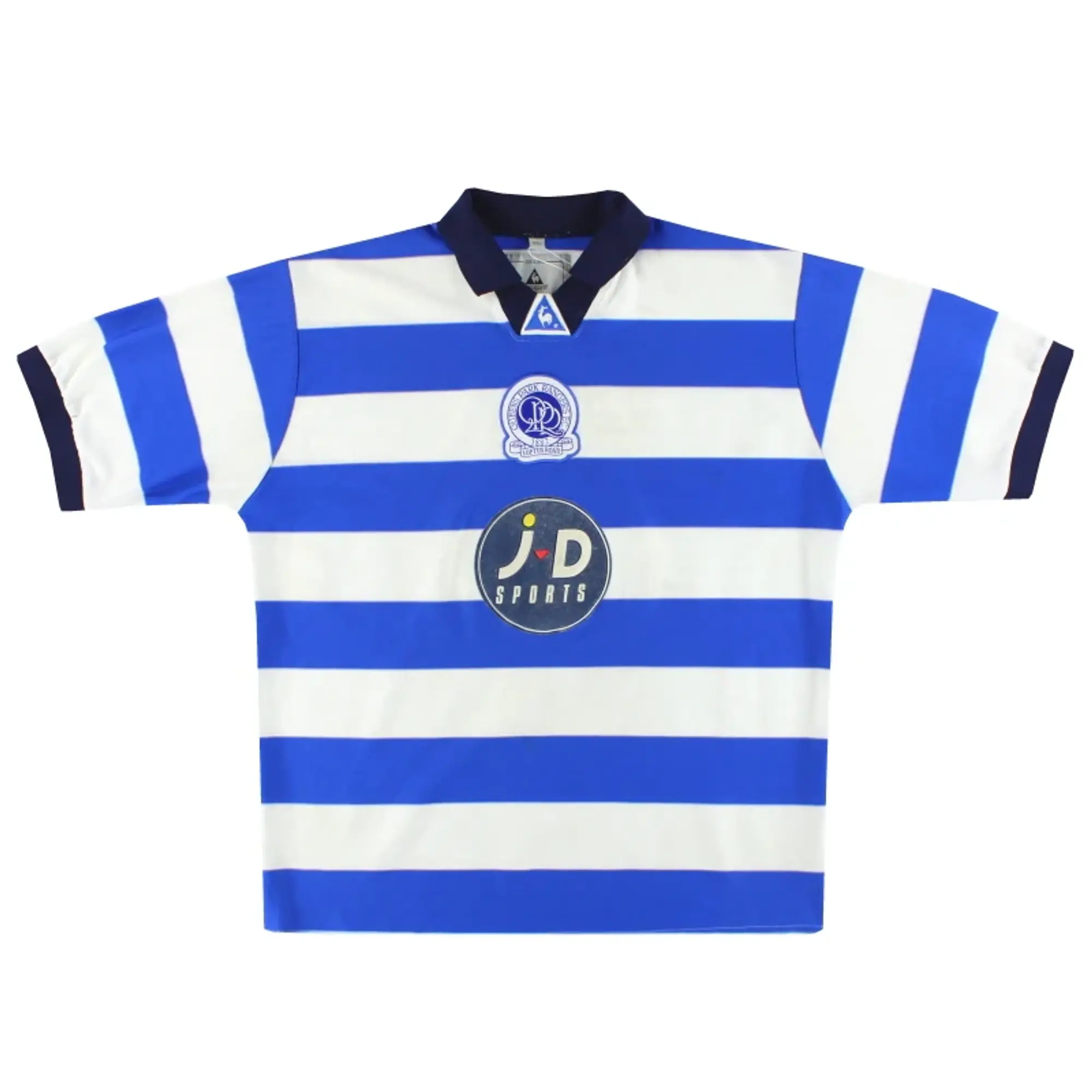 2001-02 QPR Le Coq Sportif Home Shirt L - QPR / Excellent 