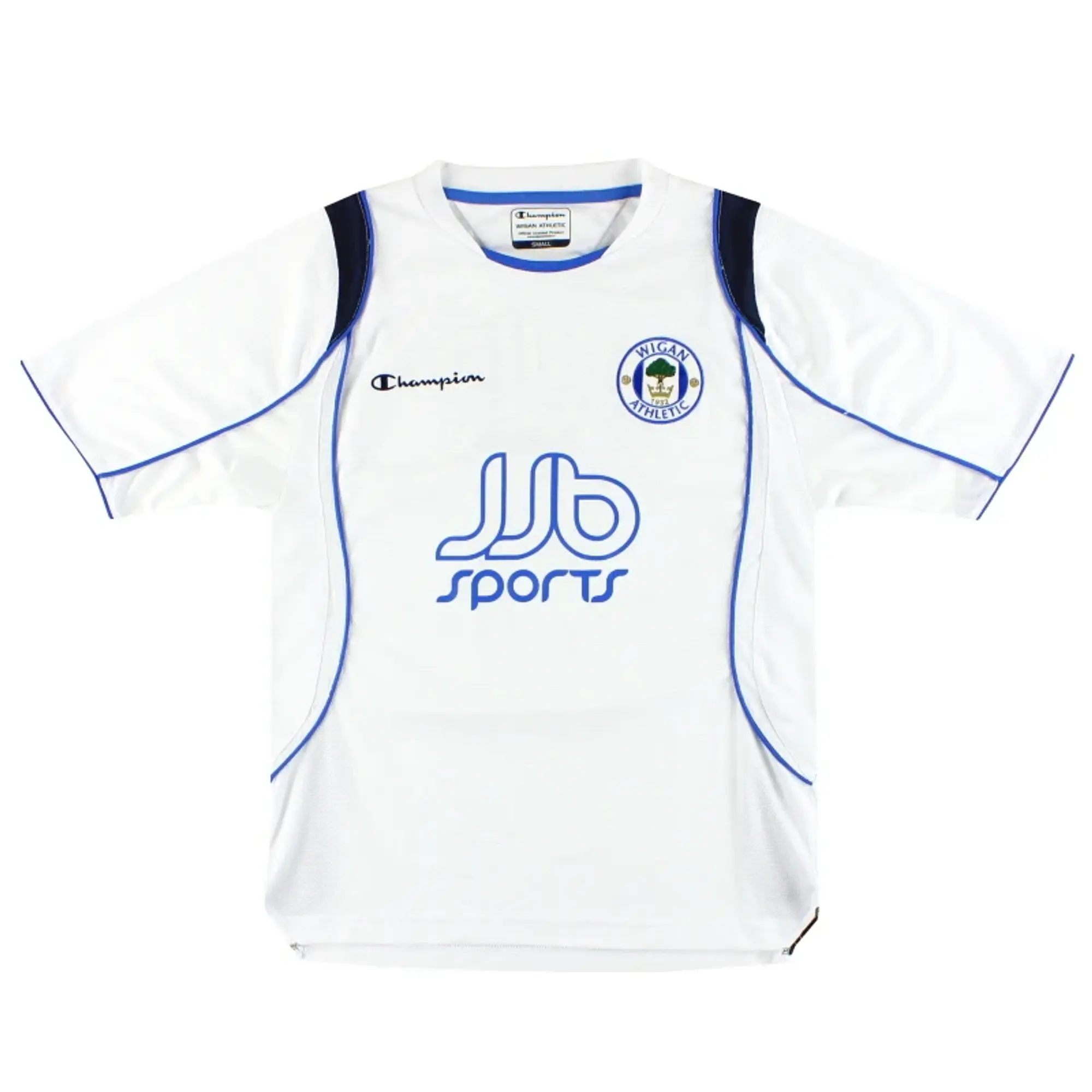 2008-09 Wigan Champion Training Shirt S - Wigan / Mint 