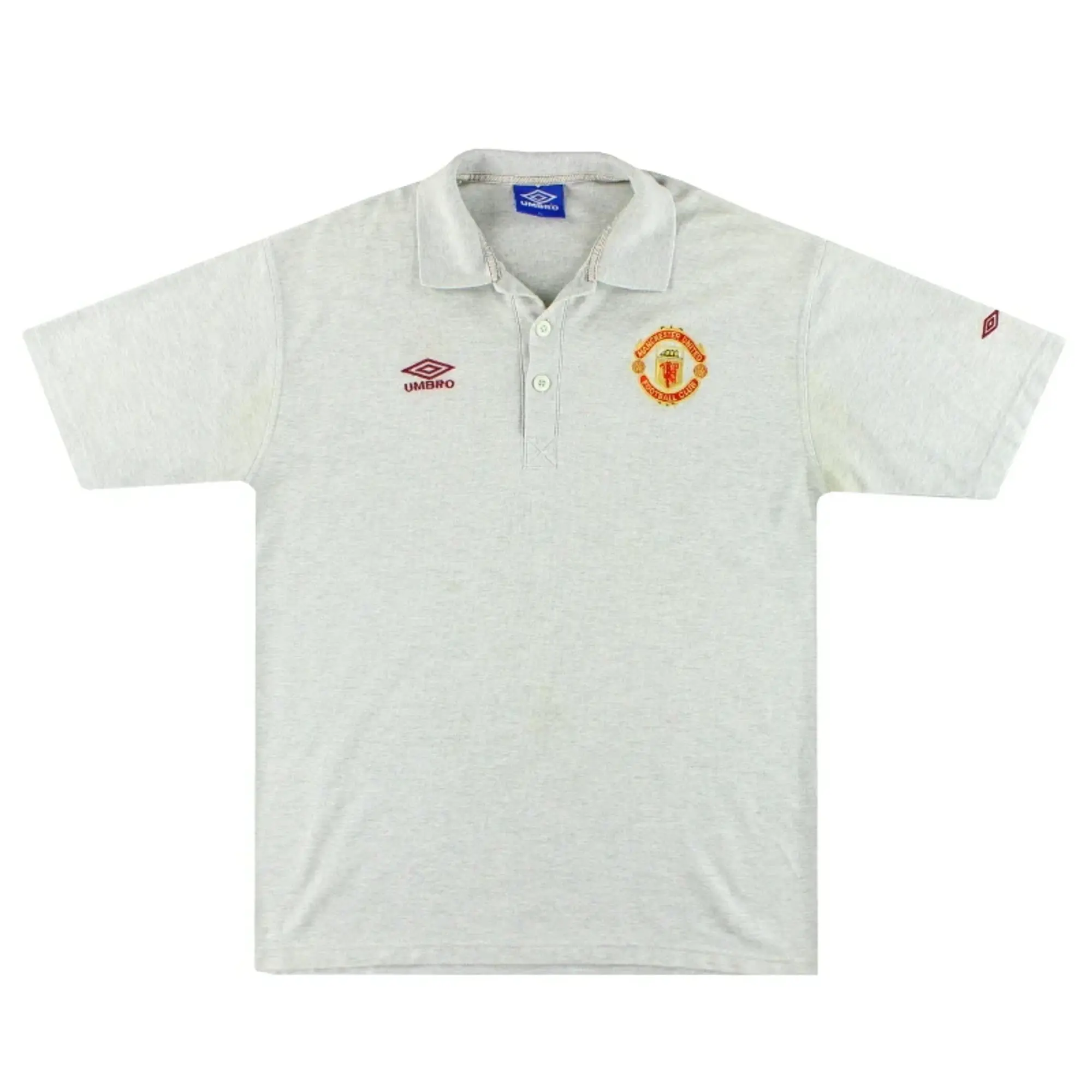 1996-97 Manchester United Umbro Polo Shirt XL - Manchester United / Excellent 