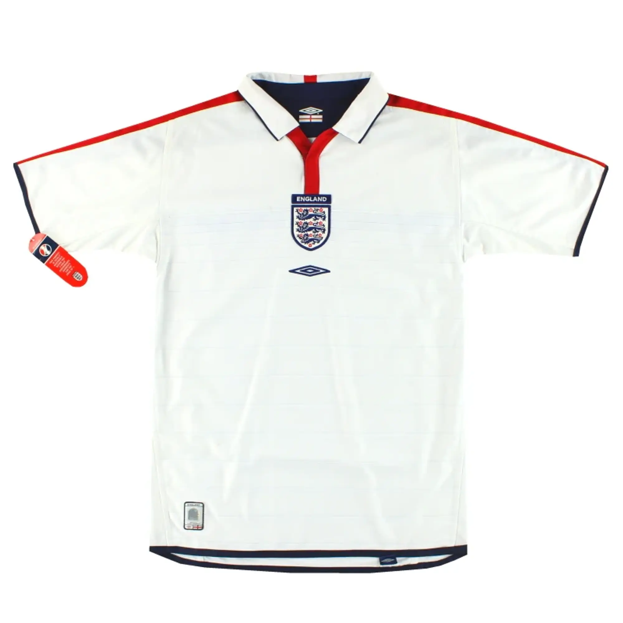 2003-05 England Umbro Home Shirt *w/tags* S - England / w/tags 