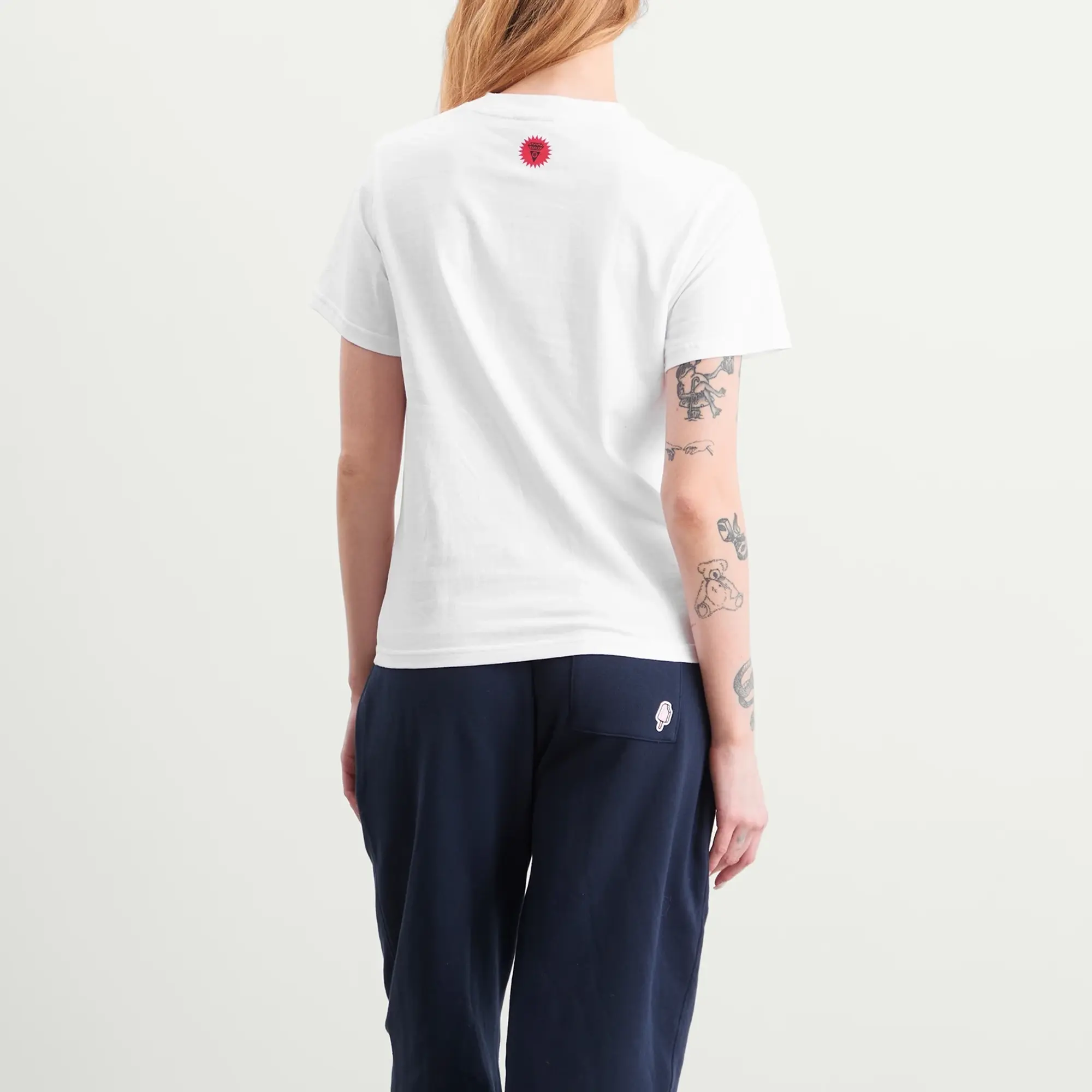 ICECREAM Women's Popsicle T-Shirt White